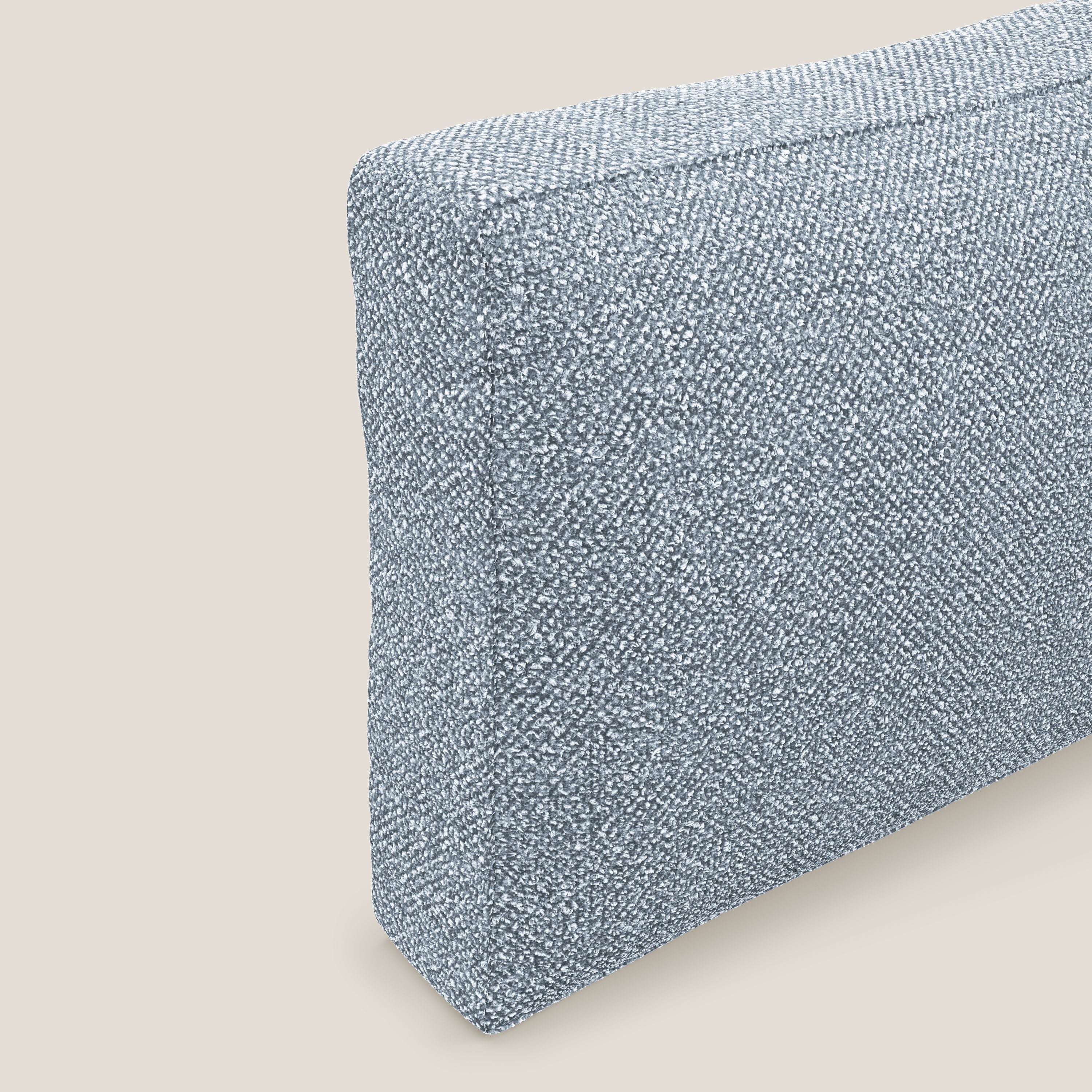 Nettuno cuscino schienale realizzato in tessuto bouclè impermeabile T07 carta da zucchero - divani.store