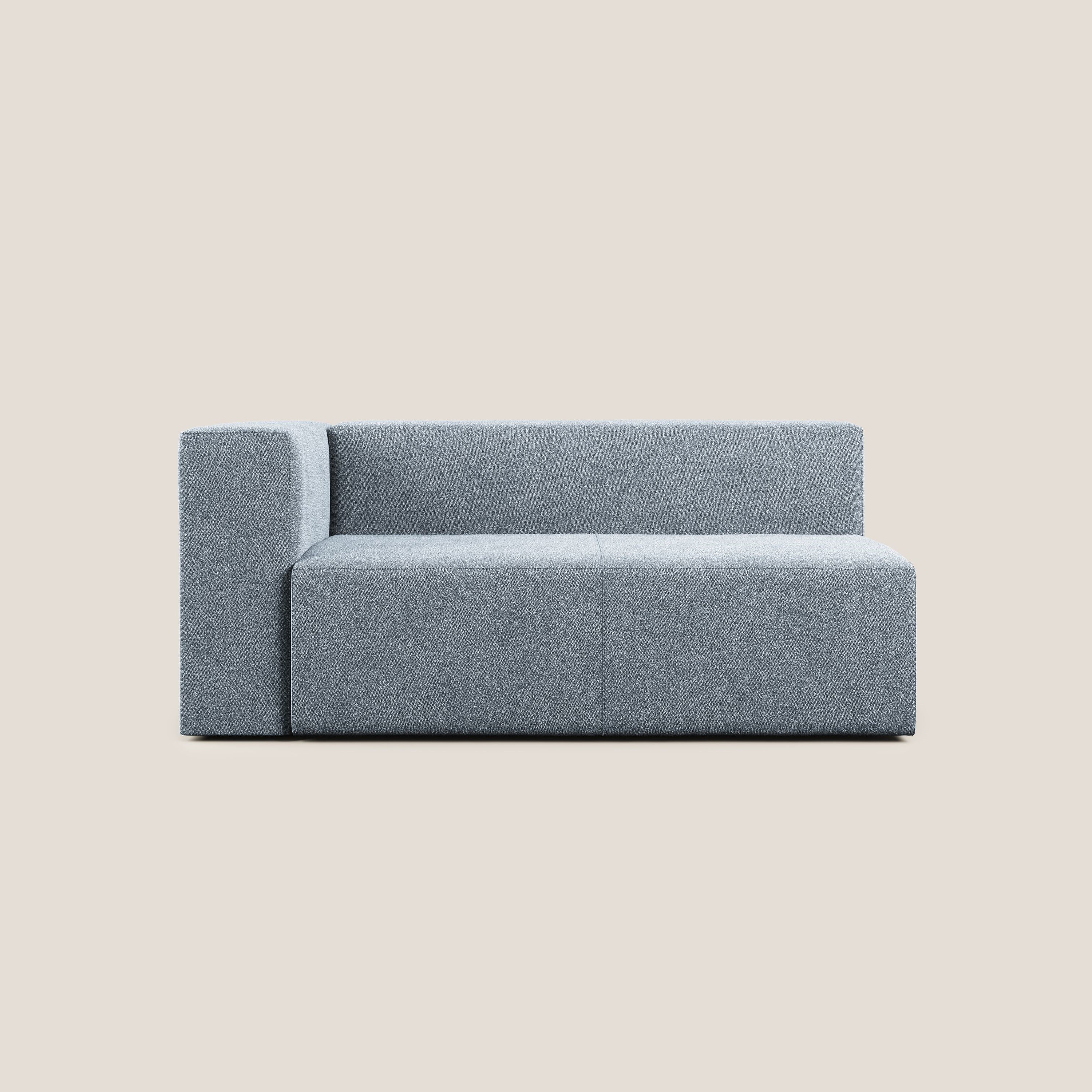 Nettuno modulo angolo/laterale maxi in morbido tessuto bouclè T07 carta da zucchero - divani.store