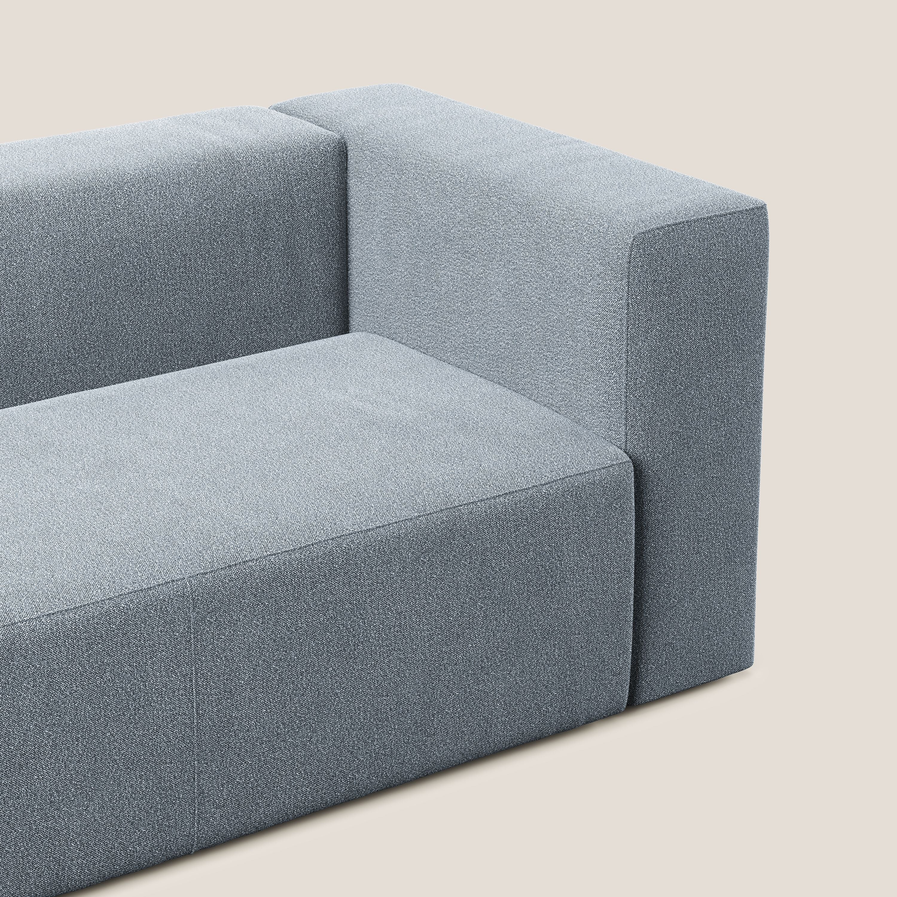 Nettuno modulo angolo/laterale maxi in morbido tessuto bouclè T07 carta da zucchero - divani.store