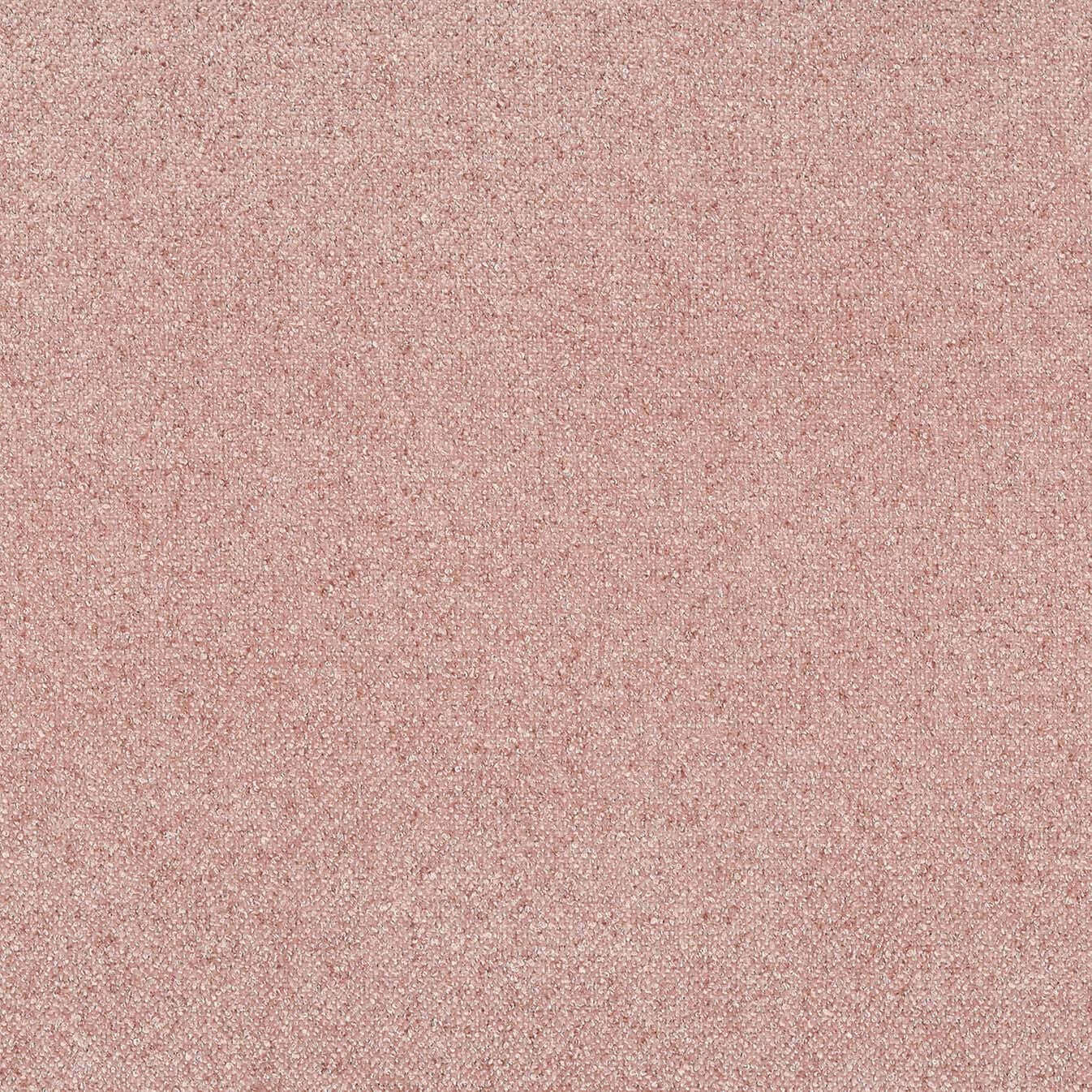 Lunor Fauteuil relax avec pouf en tissu bouclé imperméable T07 rose