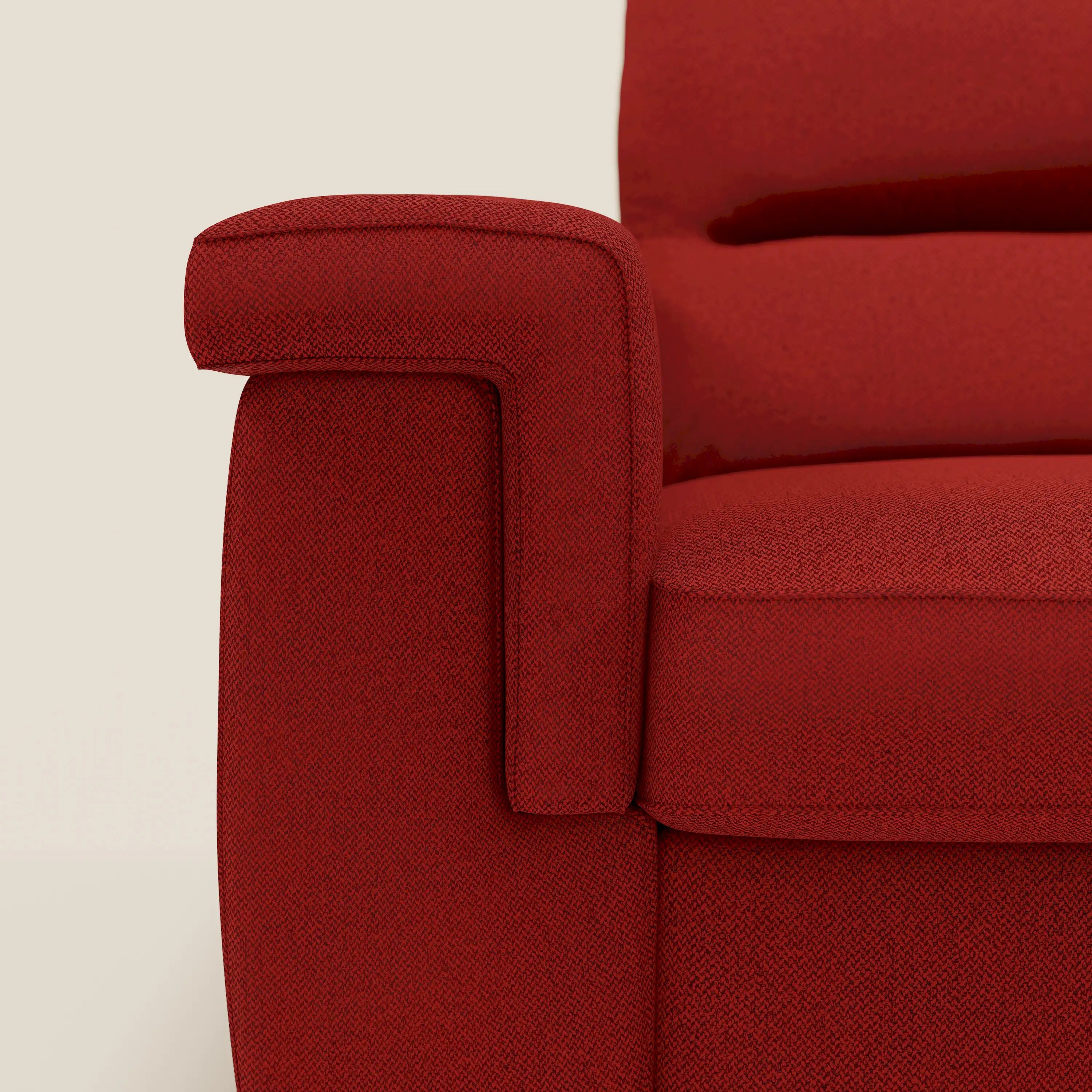 Magnolia canapé d'angle convertible avec méridienne coffre - matelas H 18cm en tissu détachable T05