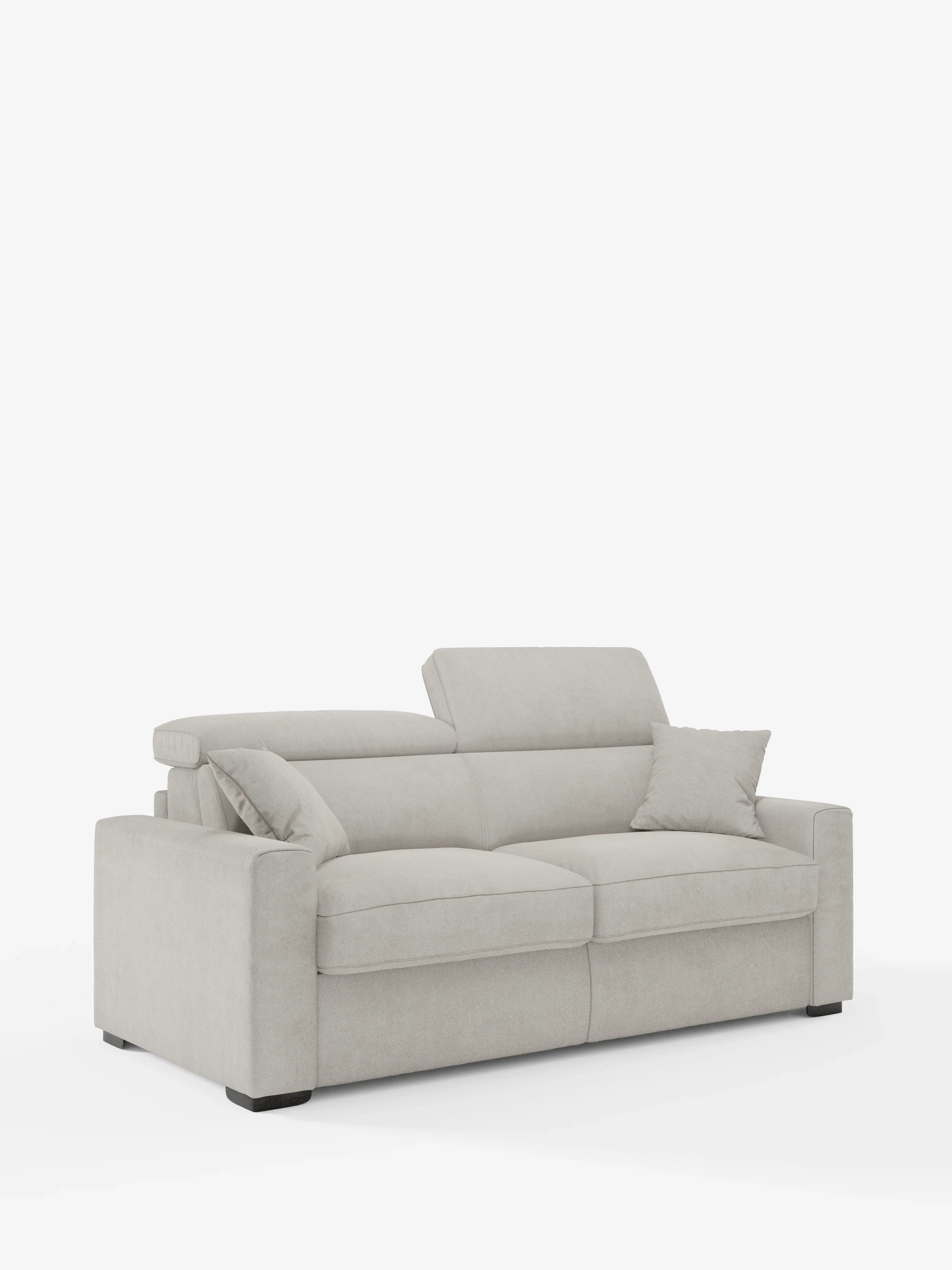 Maximus Divano letto 3 posti e materasso ALTO 20 cm - Poggiatesta reclinabili in tessuto smacchiabile Oeko-Tex