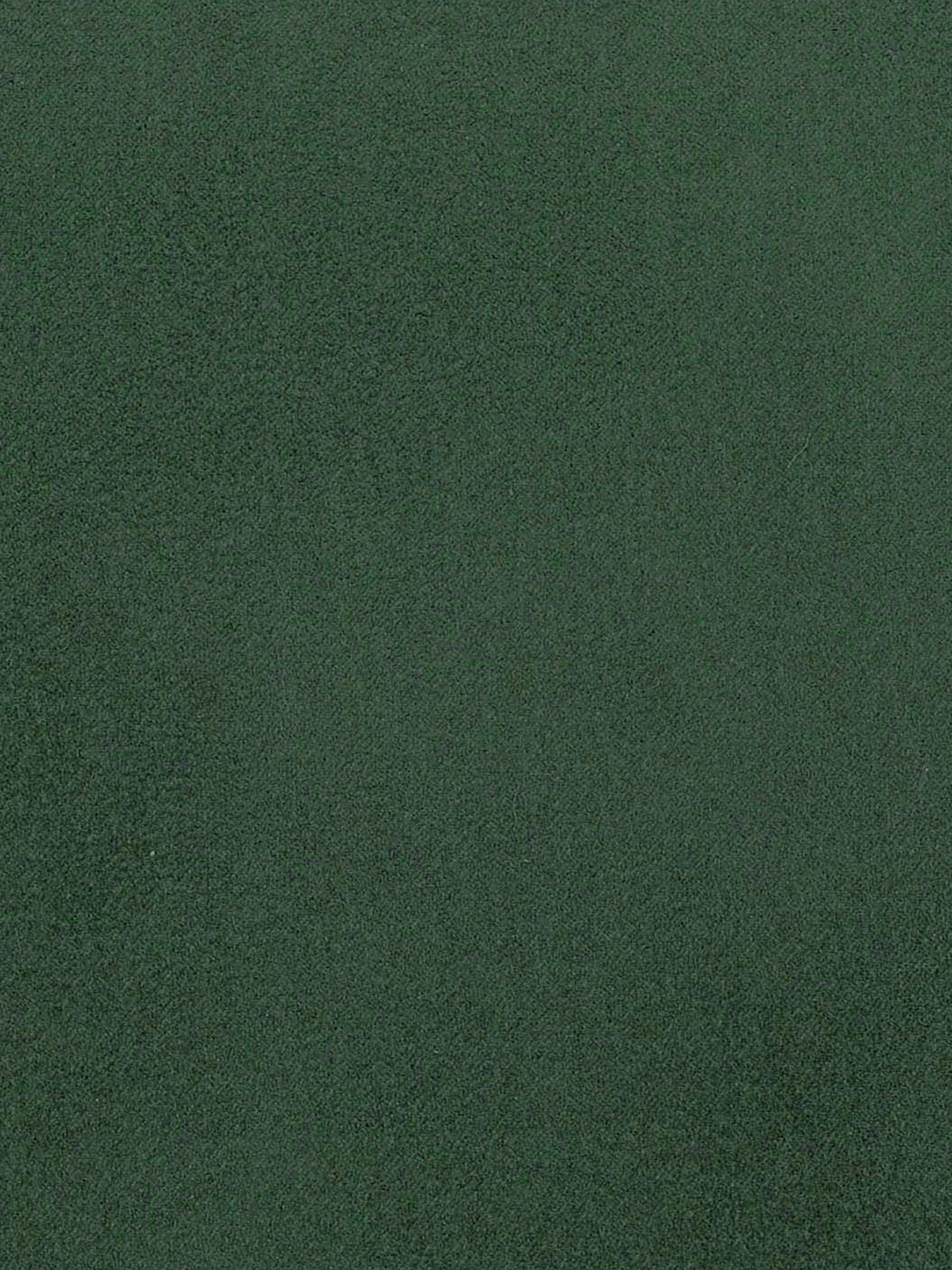 Una superficie liscia e uniforme, di una tonalità di verde intenso, richiama il lussuoso rivestimento dell’Eclipse Divano angolare con penisola e schienali traslanti di Divani.Store. La trama appare morbida e vellutata, che ricorda il tessuto in microfibra tecnica di alta qualità (smacchiabile T11). Non sono visibili motivi, segni o oggetti; l’intera immagine è pervasa da questa tonalità di verde ricca ed elegante.