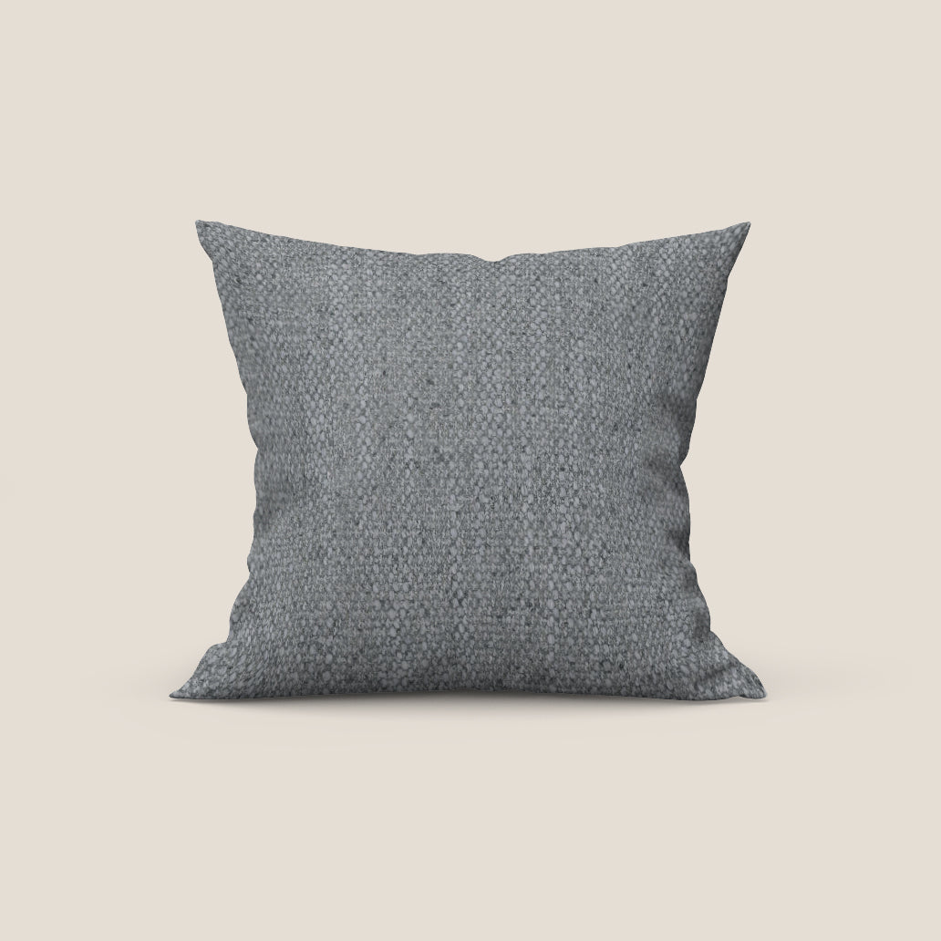 Levante cuscino disponibile in diversi colori in pregiato bouclé riciclato fresco dalla trama melangiata smacchiabile T16 - divani.store