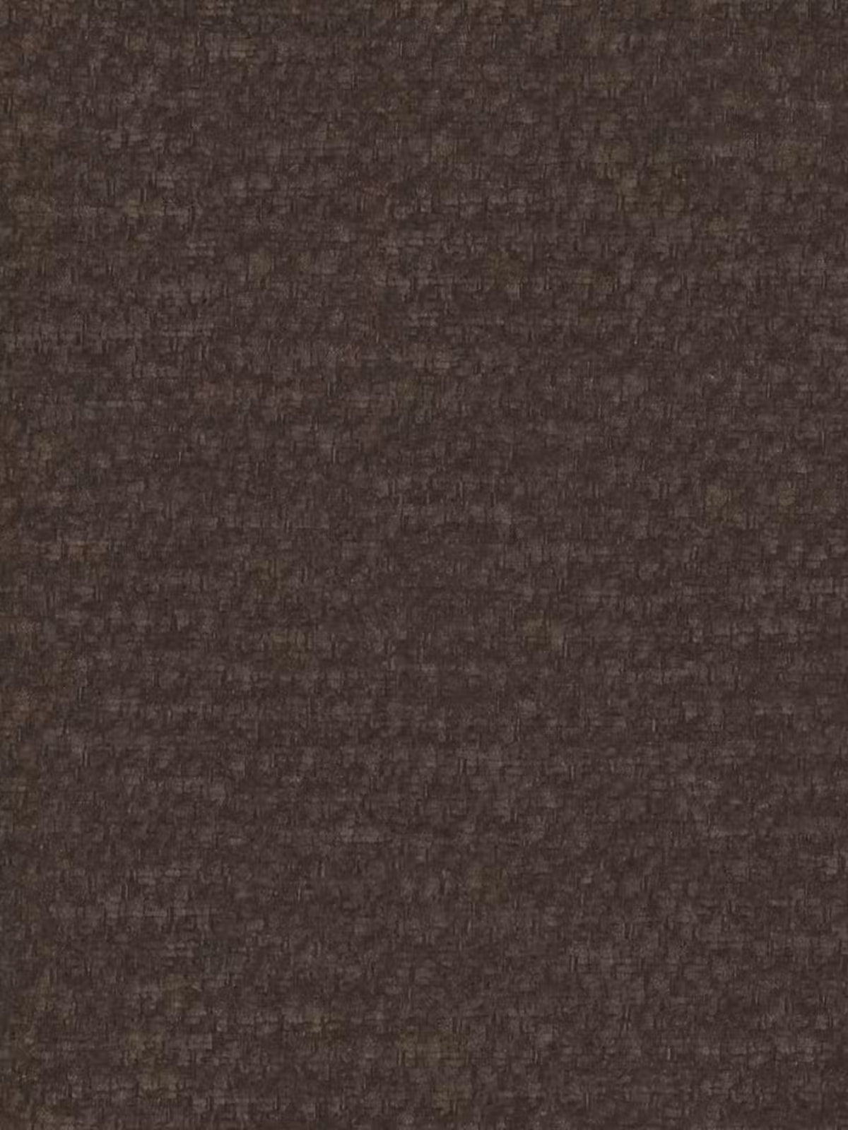 Un primo piano del tessuto marrone scuro a trama ruvida utilizzato per il letto imbottito ARKAM con contenitore e testiera a lavorazione verticale di Letti.store, caratterizzato da un delicato motivo a griglia. Questo tessuto certificato Oeko-Tex®, spesso utilizzato per letti imbottiti e testiere in stile shabby chic, appare morbido e leggermente felpato, con piccole protuberanze disposte in modo uniforme e variazioni naturali di tonalità su tutta la superficie. Non sono visibili oggetti o forme distinte.