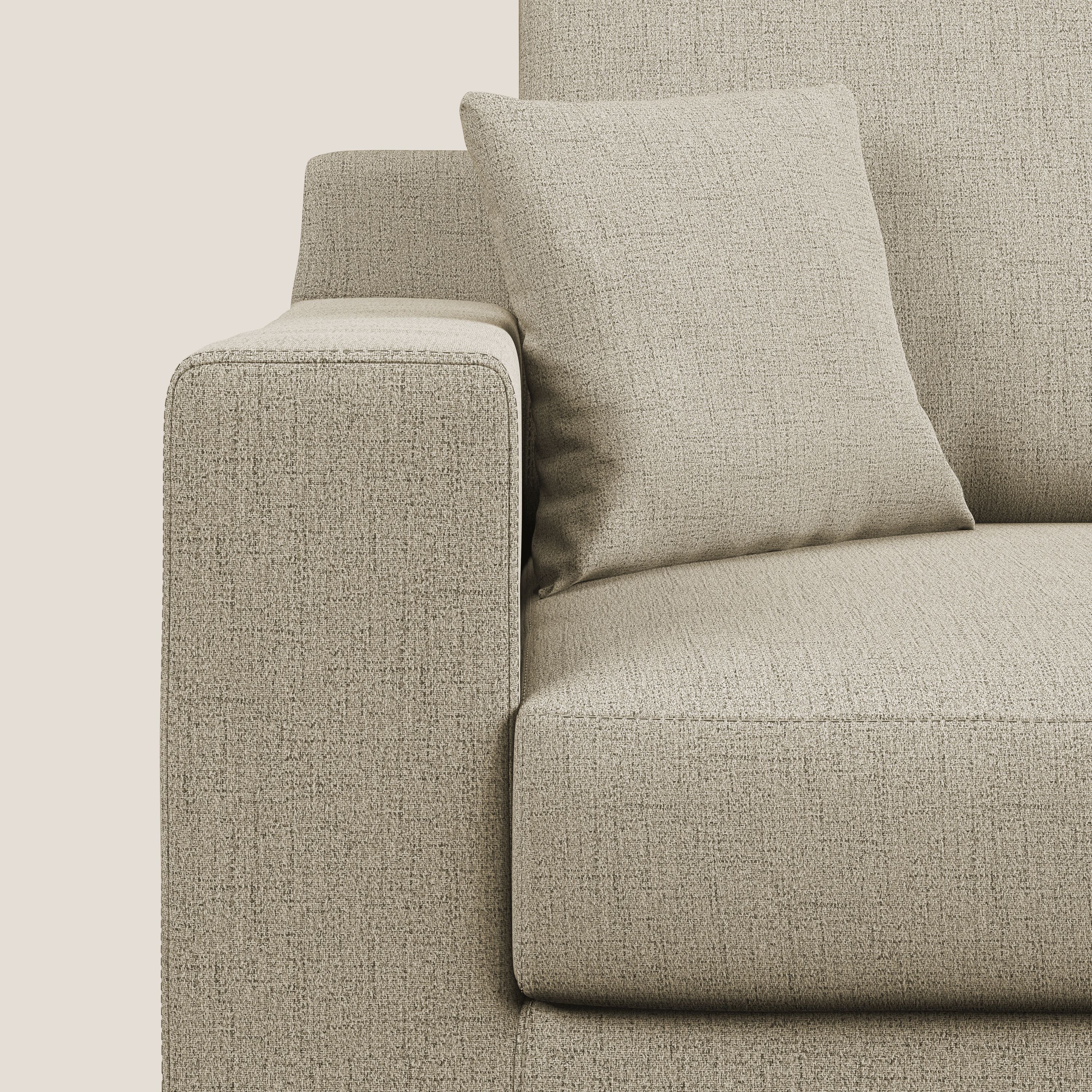 Michael Divano in tessuto impermeabile antimacchia T03 beige - divani.store