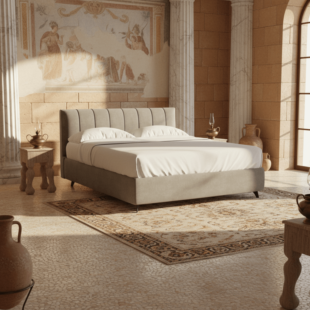 Bogart Lit coffre Édition Grande Fratello - déhoussable en tissu détachable T22 gris