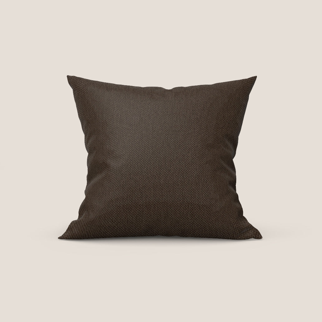Sogno cuscini disponibili in diversi colori realizzati in tessuto morbido SMACCHIABILE T05 marrone - divani.store