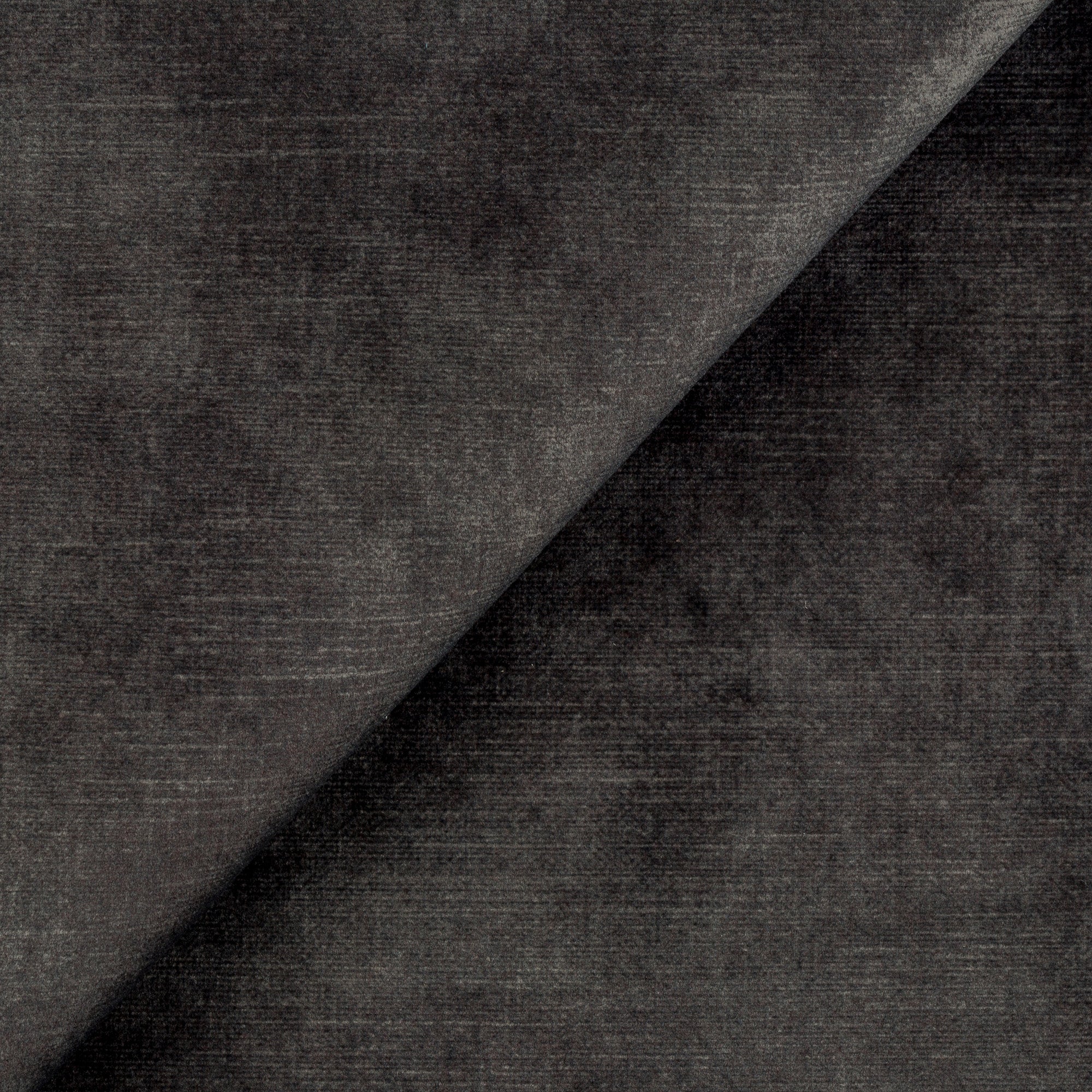 Lebron Divano letto angolare con penisola in velluto morbido T01 antracite - divani.store