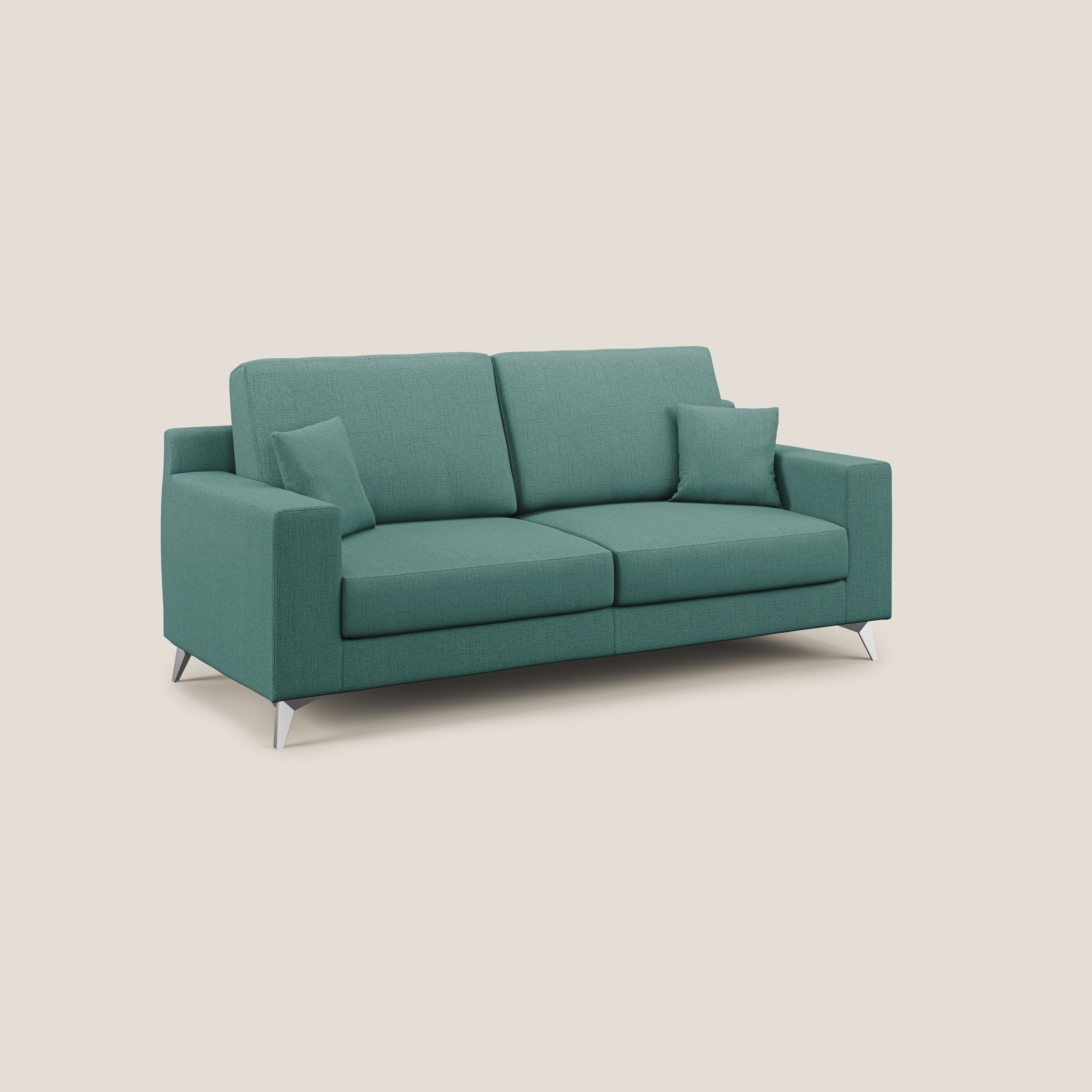 Michael Divano in tessuto impermeabile antimacchia T03 verde acqua - divani.store