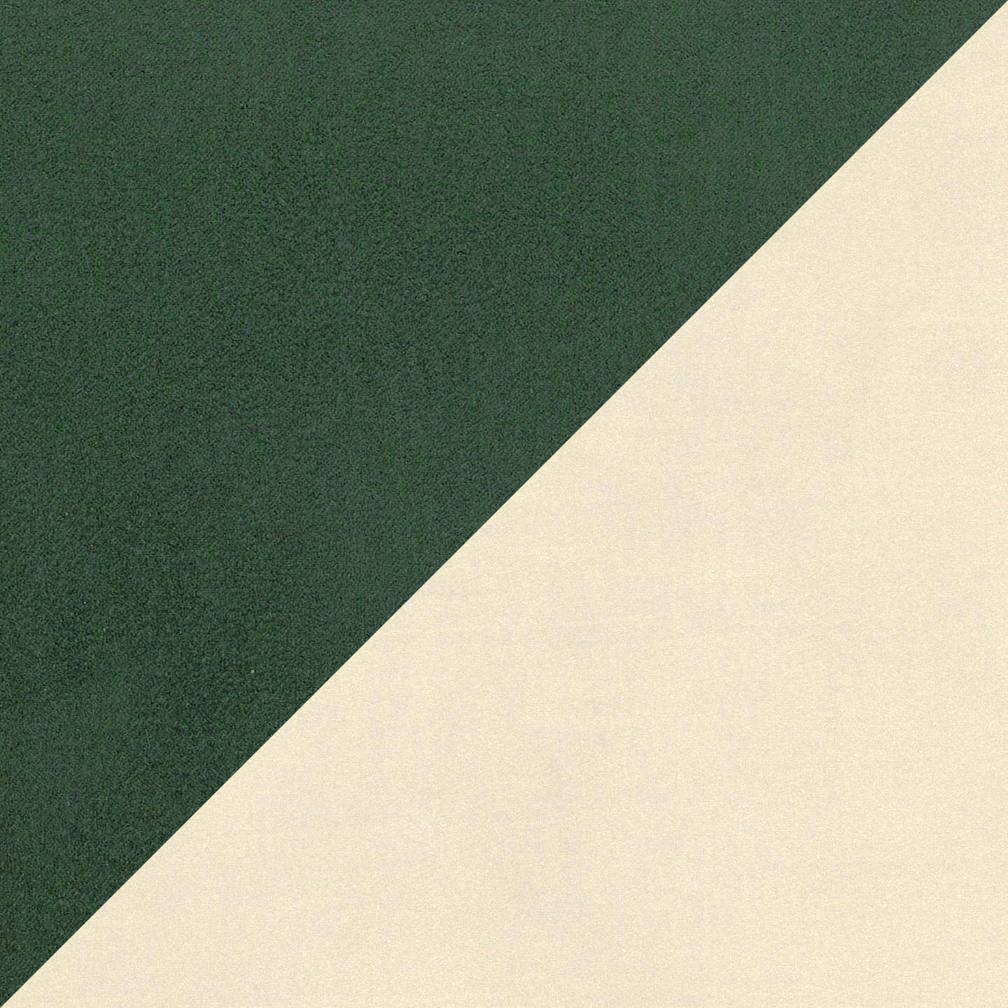 Tommy Divano angolare bicolore con relax e schienali traslanti in microfibra smacchiabile T11 verde - panna - divani.store