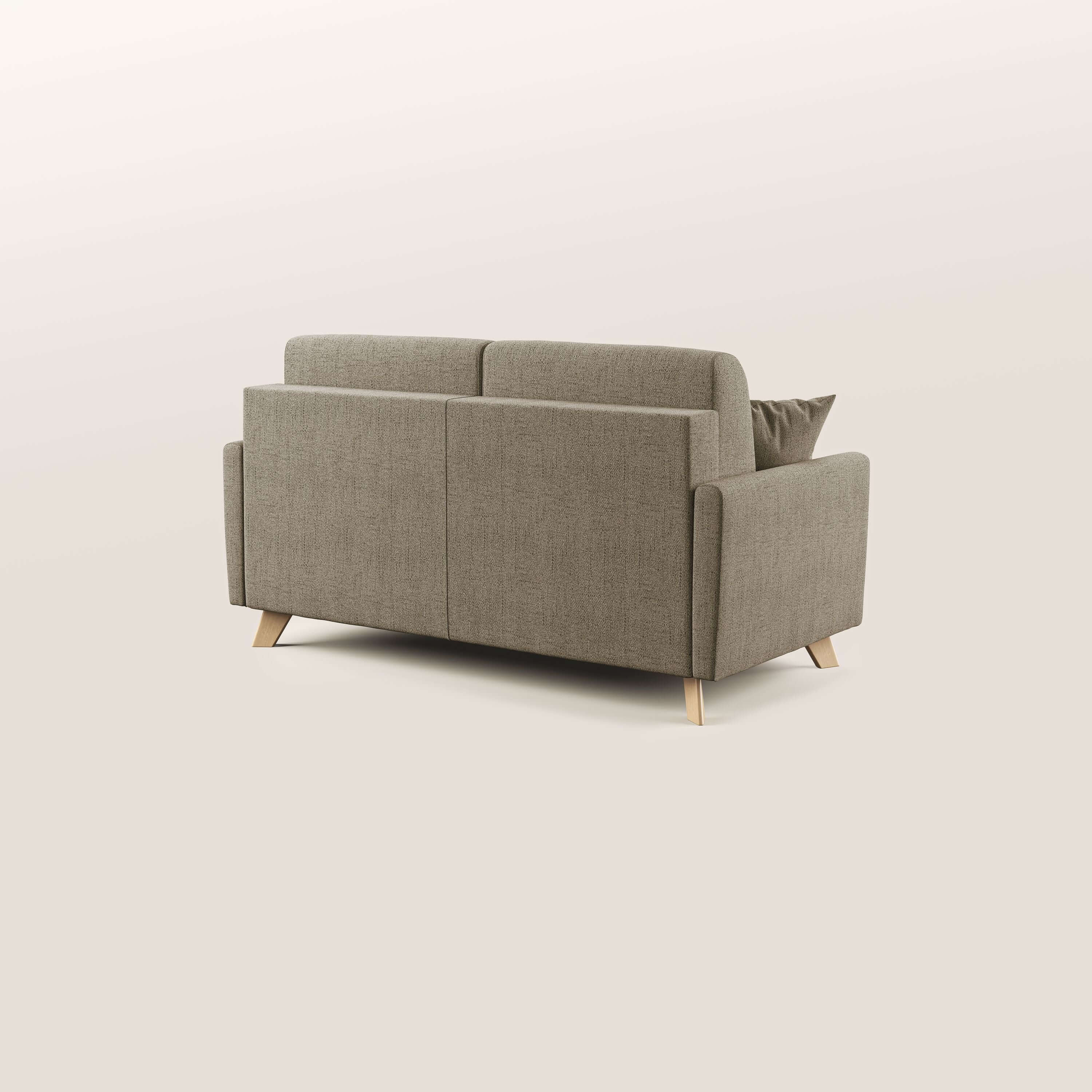 Edgar divano letto matrimoniale in tessuto felis impermeabile T03 - divani.store