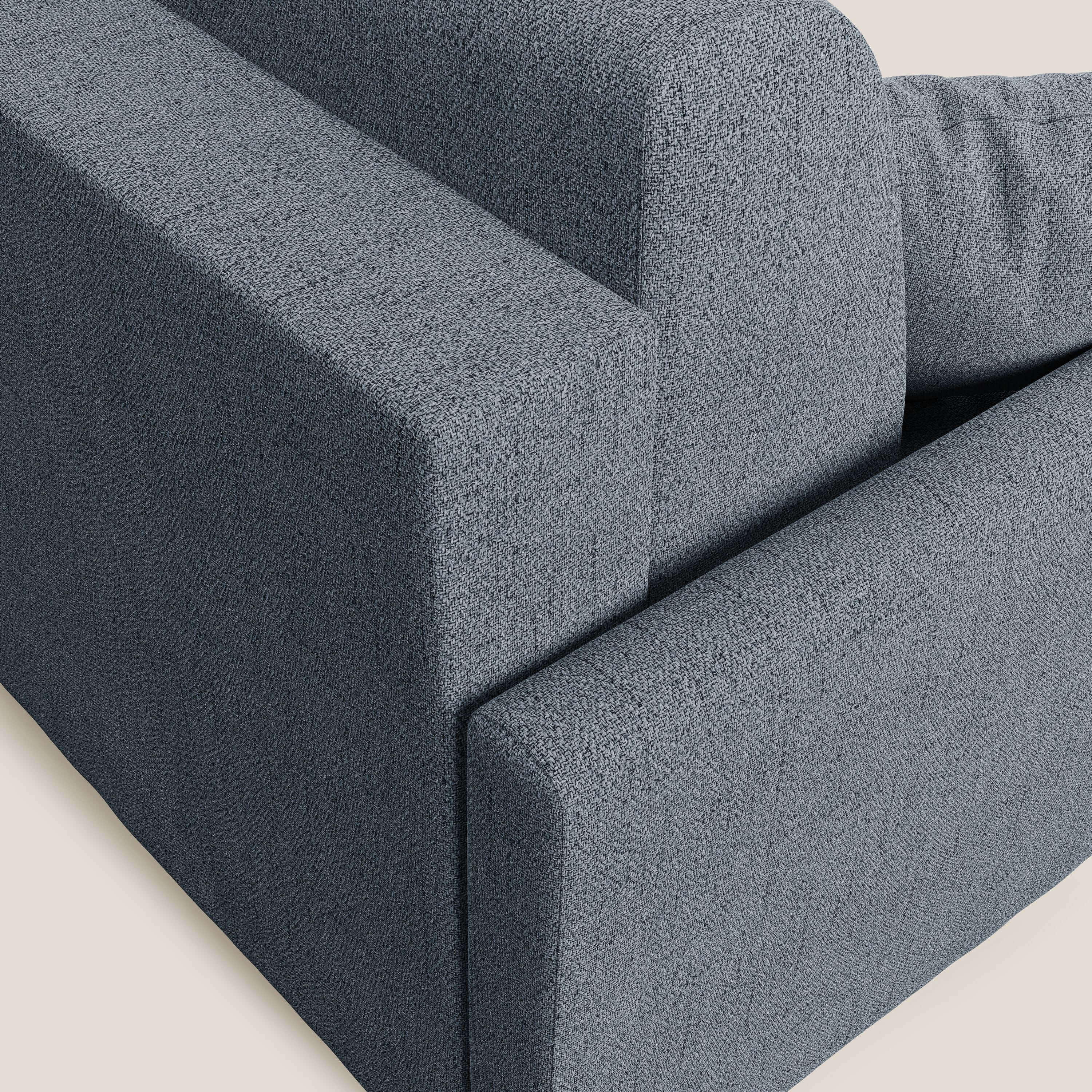 Edgar divano letto matrimoniale in tessuto felis impermeabile T03 - divani.store