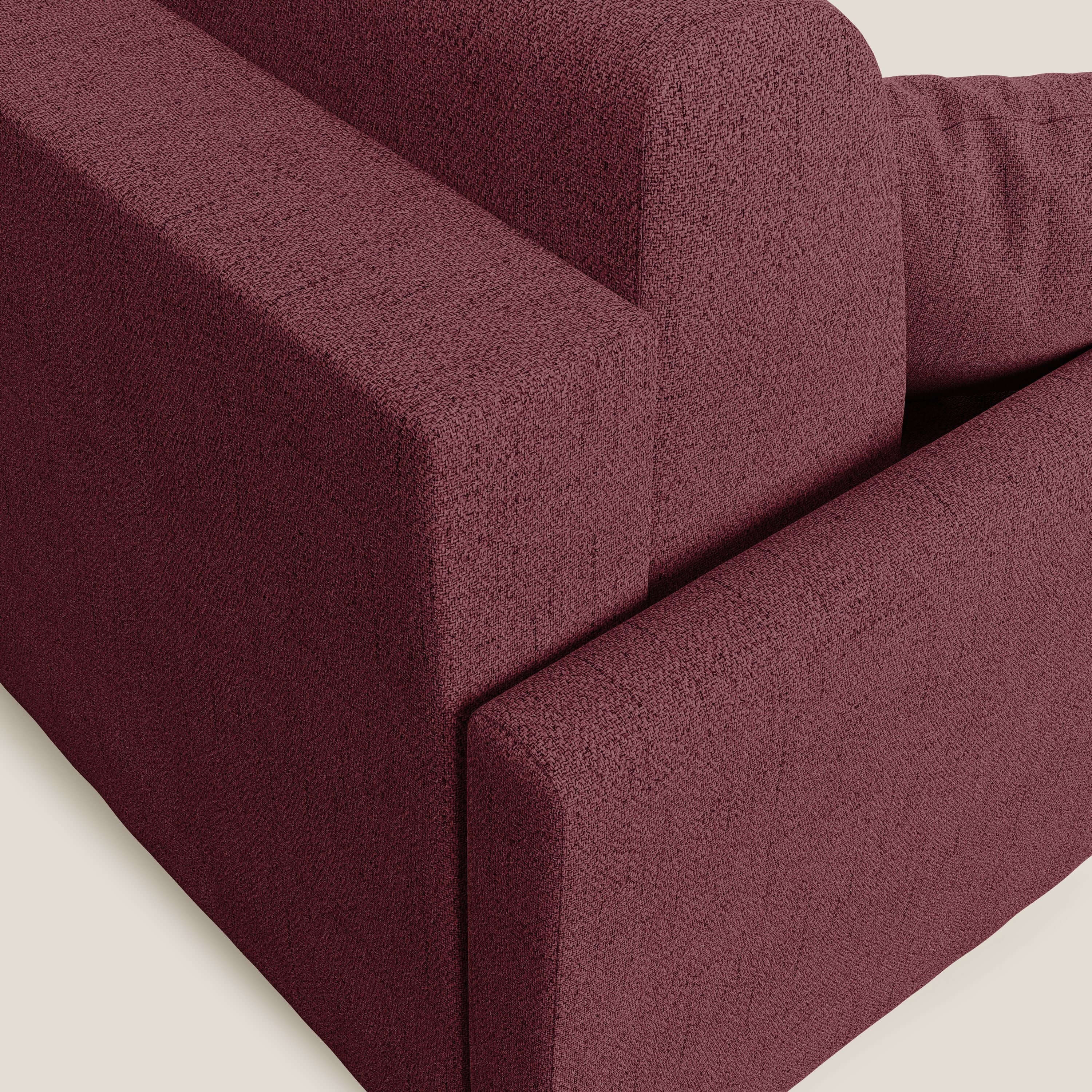 Edgar divano letto matrimoniale in tessuto felis impermeabile T03 - divani.store