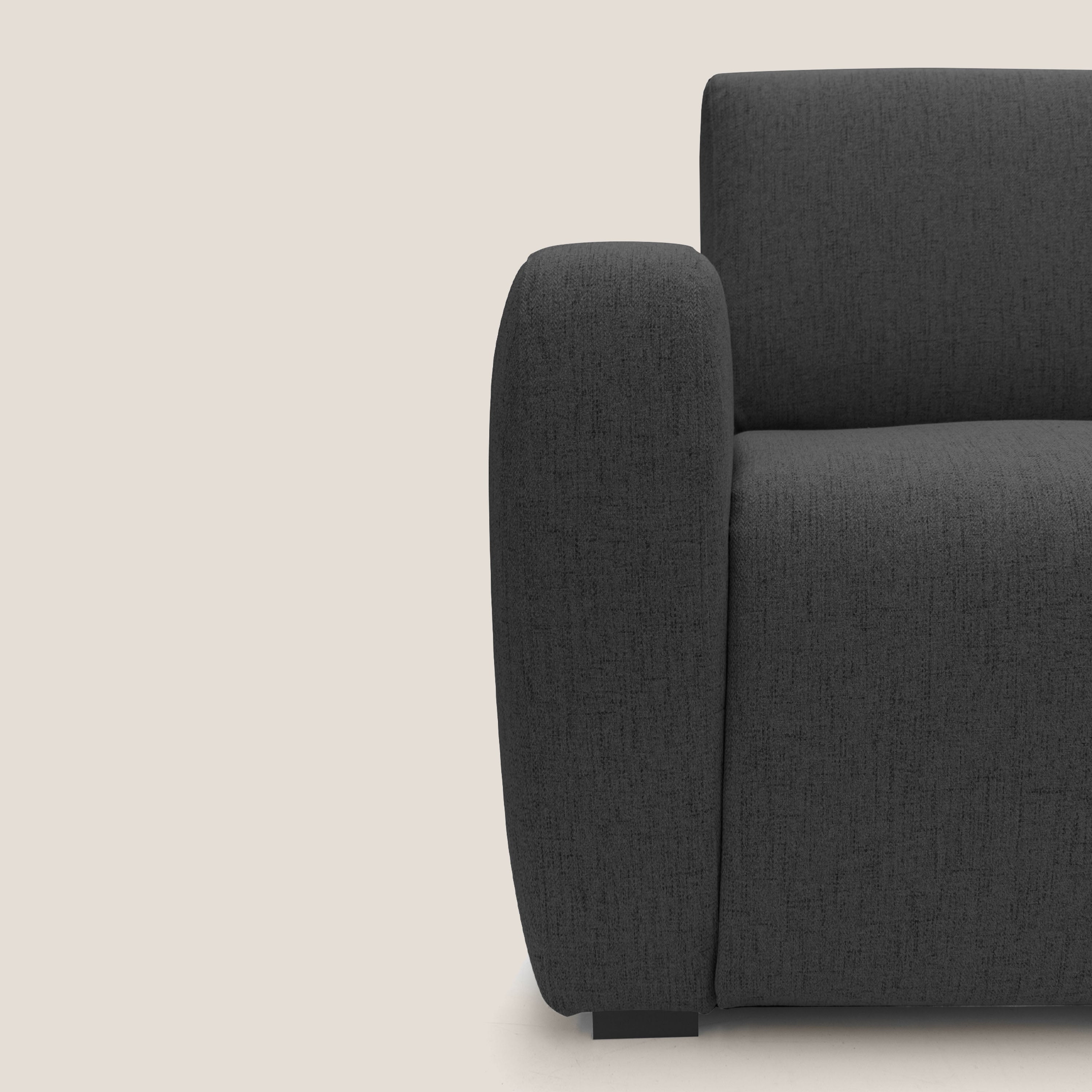 Duna Divano letto matrimoniale con materasso 20 cm in tessuto impermeabile T03 - divani.store