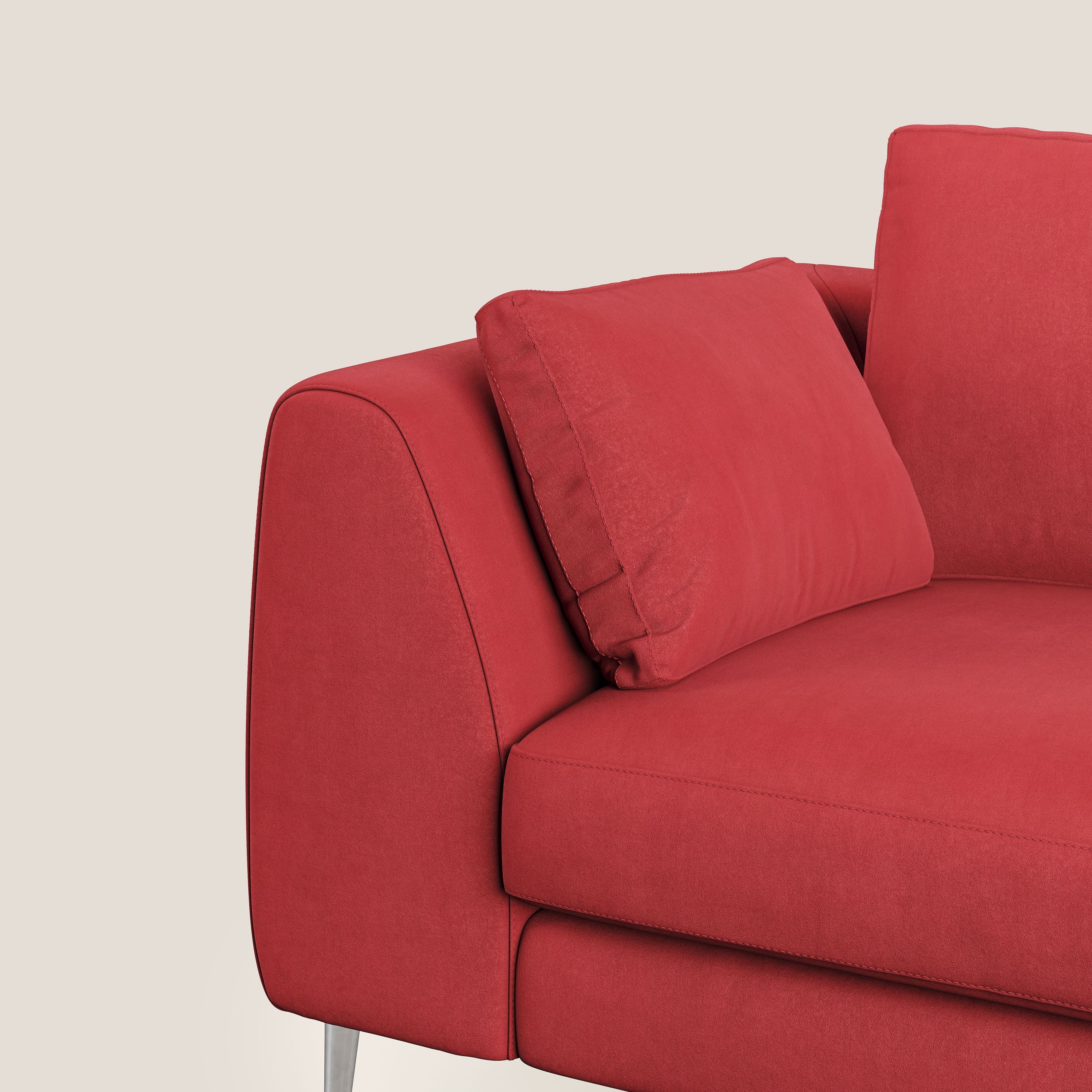 Plano divano moderno in microfibra tecnica smacchiabile T11 - divani.store