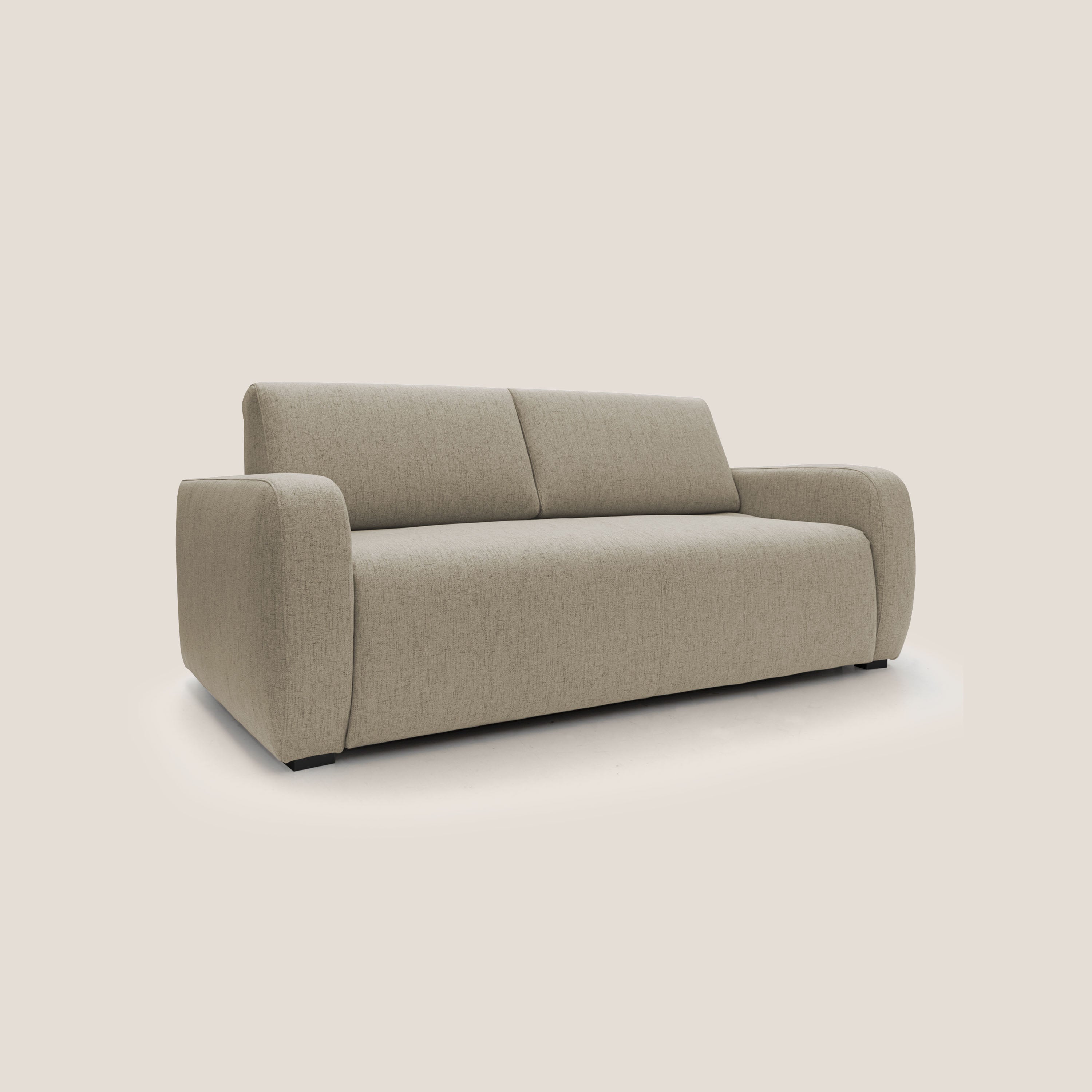 Duna Divano letto matrimoniale con materasso 20 cm in tessuto impermeabile T03 - divani.store