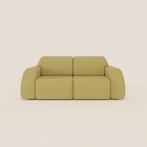Orbit divano 2 e 3 posti con sedute scorrevoli - completamente sfoderabile in tessuto smacchiabile effetto cotone T33 - divani.store