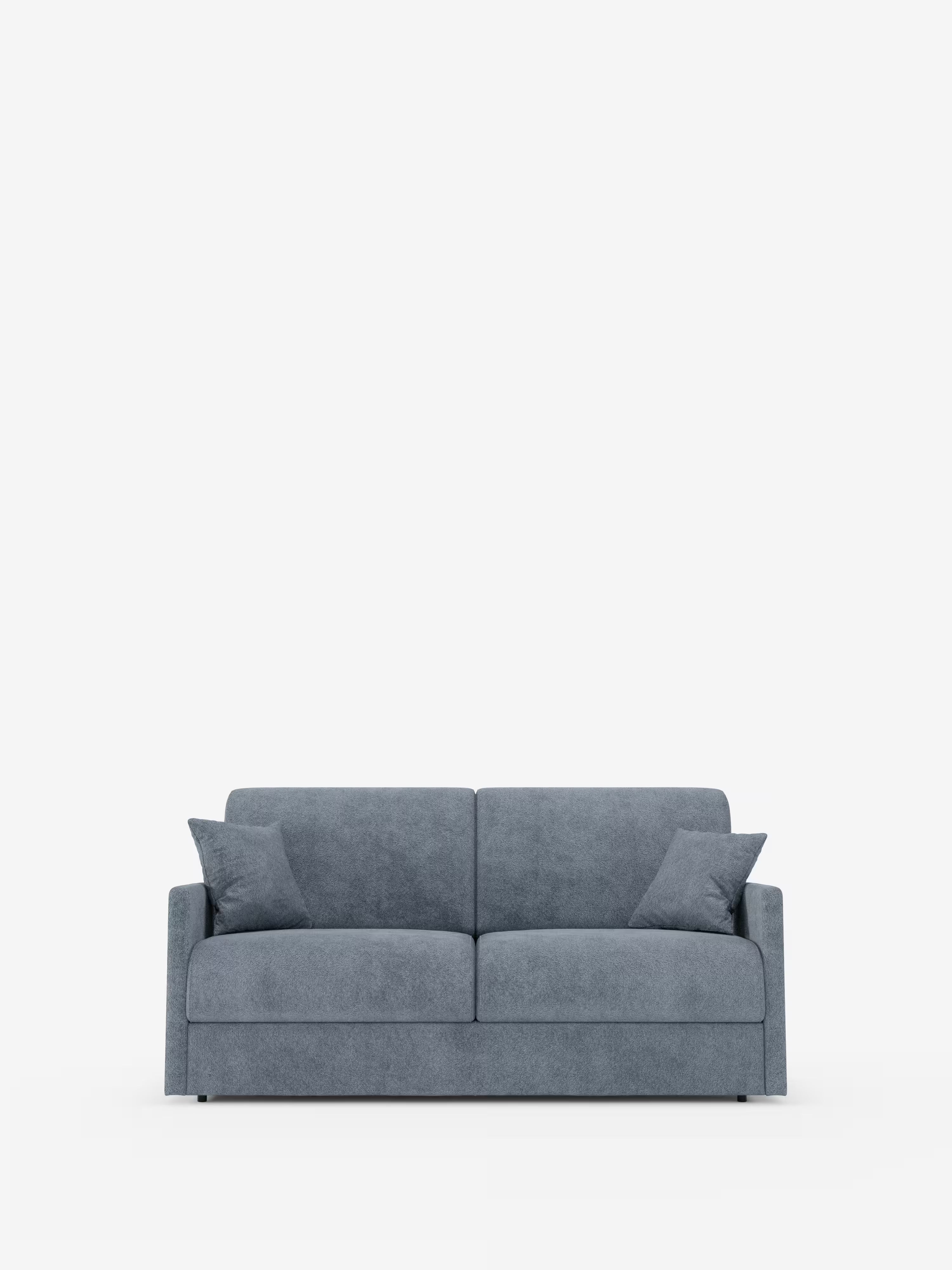 Tommy canapé-lit 2 et 3 places double - 100% déhoussable en tissu imitation coton détachable T33