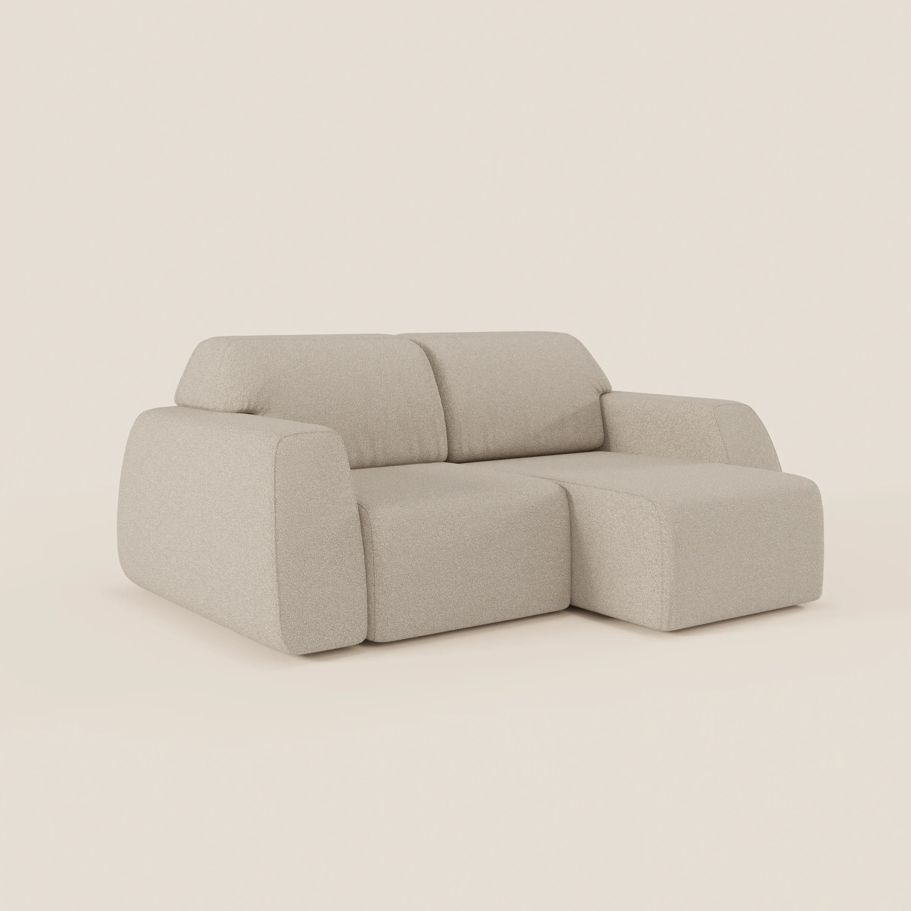 Orbit divano 2 e 3 posti con sedute scorrevoli - completamente sfoderabile in tessuto smacchiabile effetto cotone T33 - divani.store