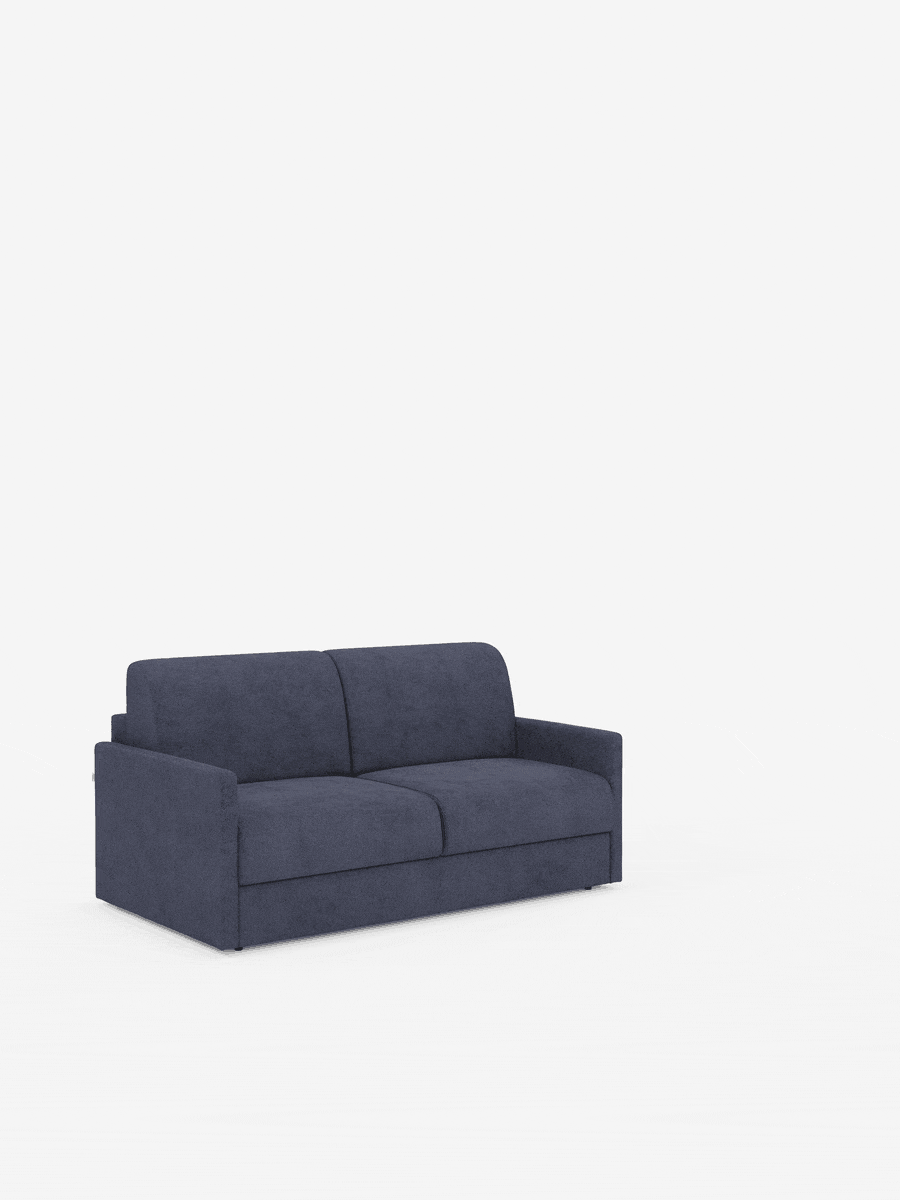 Tommy canapé-lit 2 et 3 places double - 100% déhoussable en tissu imitation coton détachable T33