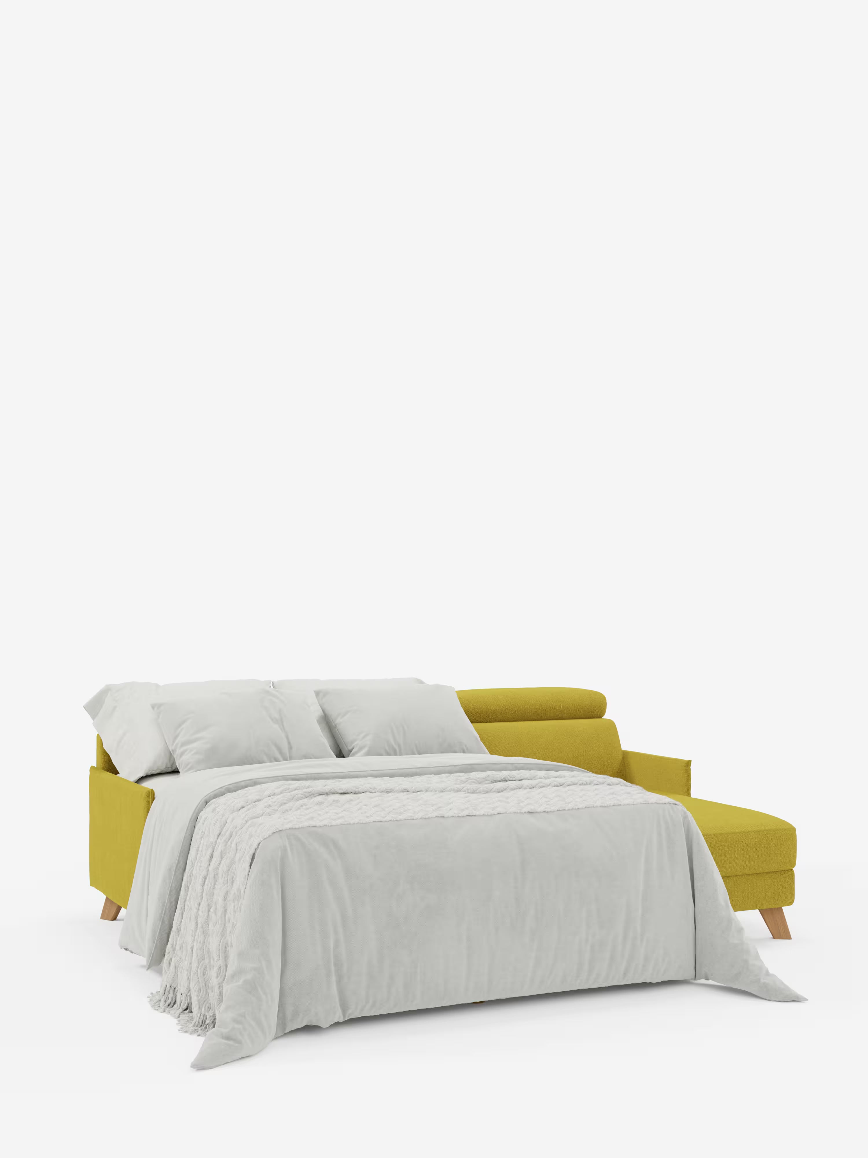 Sole Canapé d'angle convertible avec chaise longue avec coffre et têtières inclinables - tissu détachable T23