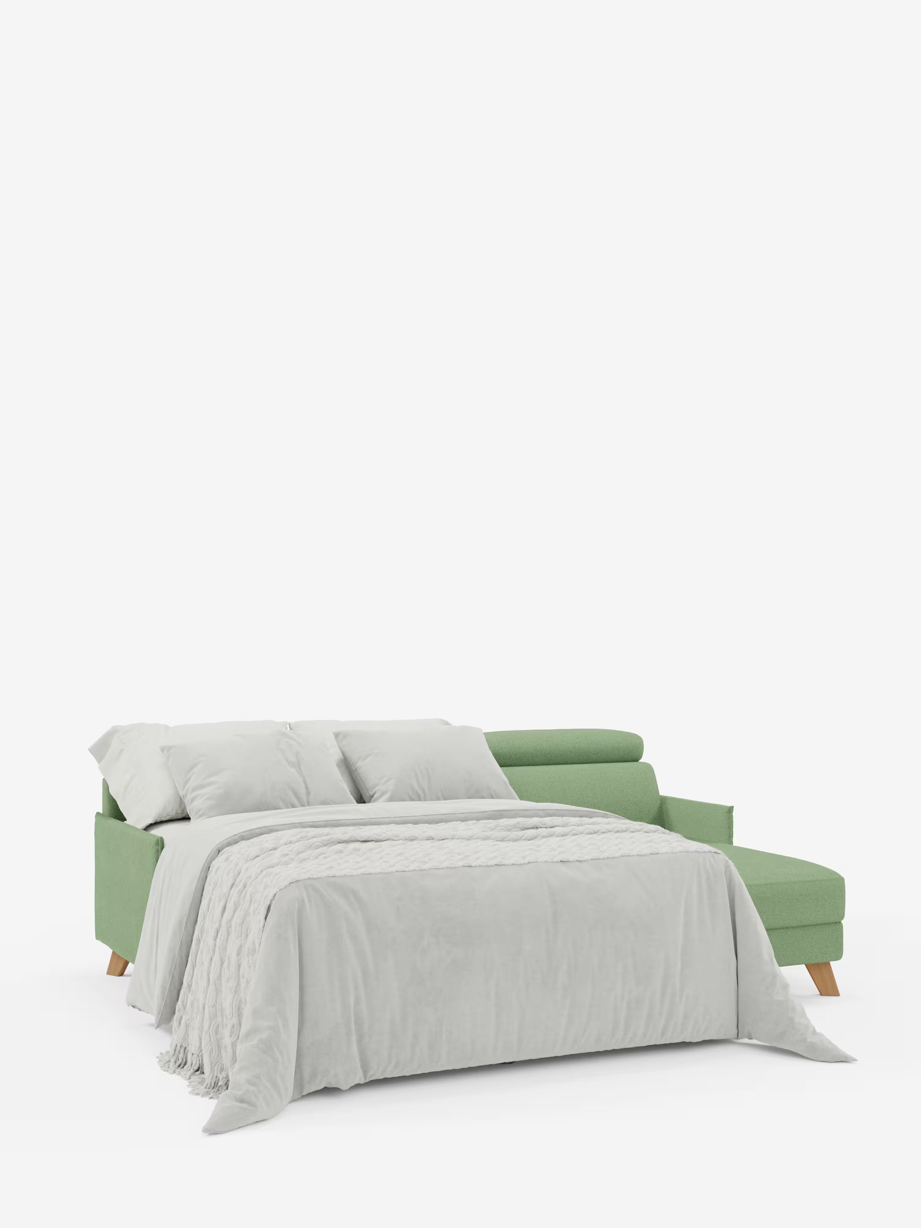 Sole Canapé d'angle convertible avec chaise longue avec coffre et têtières inclinables - tissu détachable T23