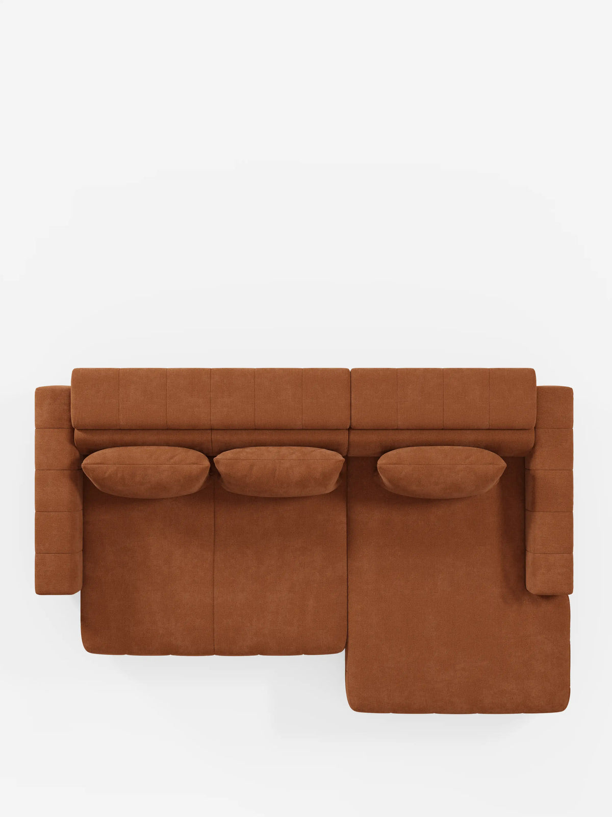 Doric Canapé d’angle avec méridienne et assises extensibles avec relax électrique - appuie-têtes inclinables en tissu anti-taches T23
