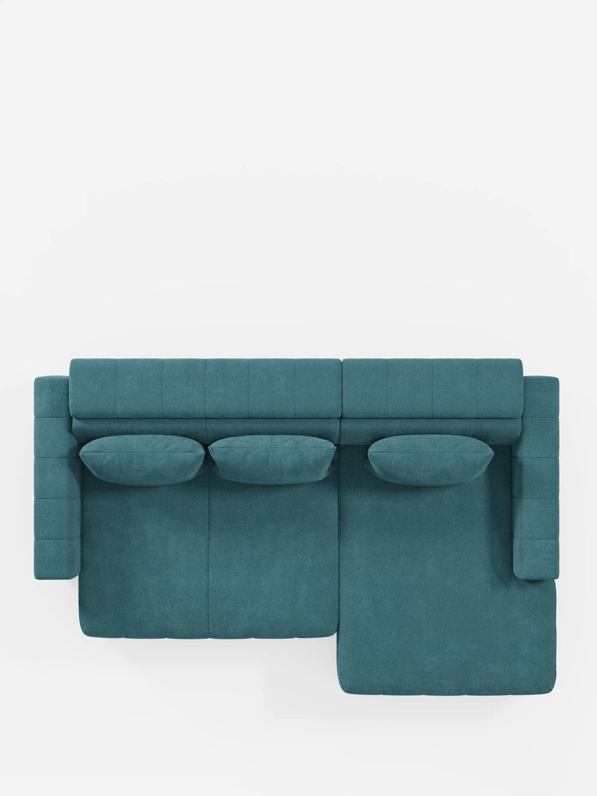 Doric Canapé d’angle avec méridienne et assises extensibles avec relax électrique - appuie-têtes inclinables en tissu anti-taches T23