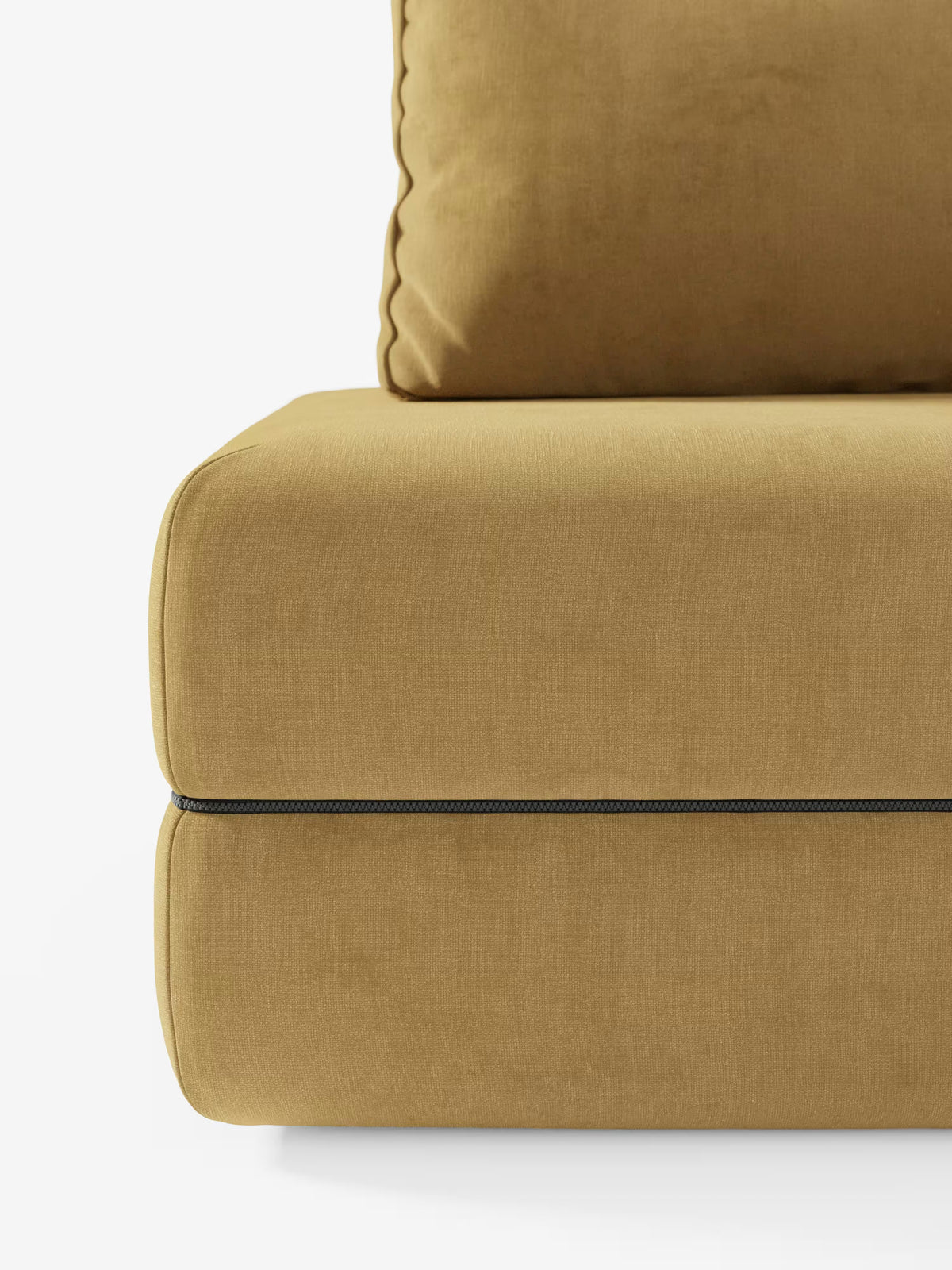 Rift divano letto matrimoniale 2 posti e 3 posti con schienali mobili - materasso alto 24 cm e memory foam in tessuto smacchiabile T31