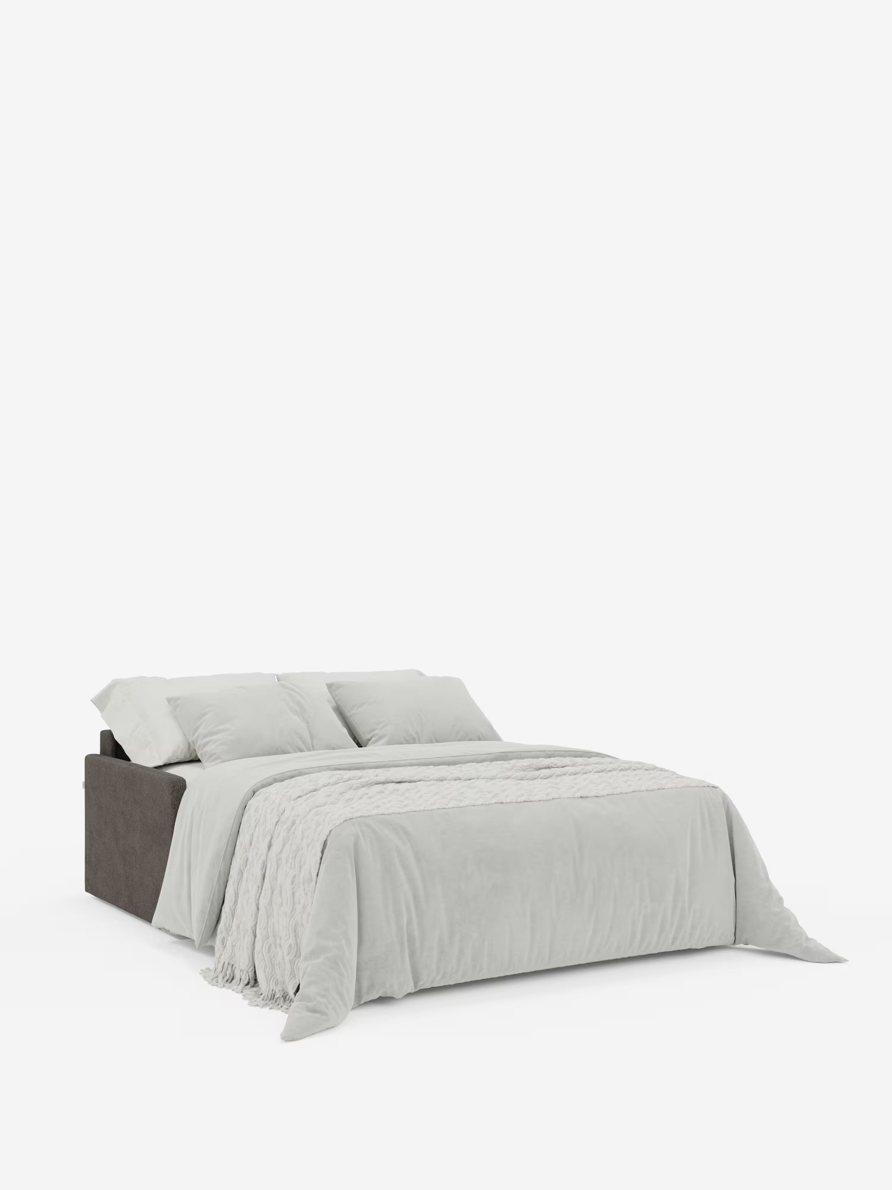 Tommy canapé-lit 2 et 3 places double - 100% déhoussable en tissu imitation coton détachable T33