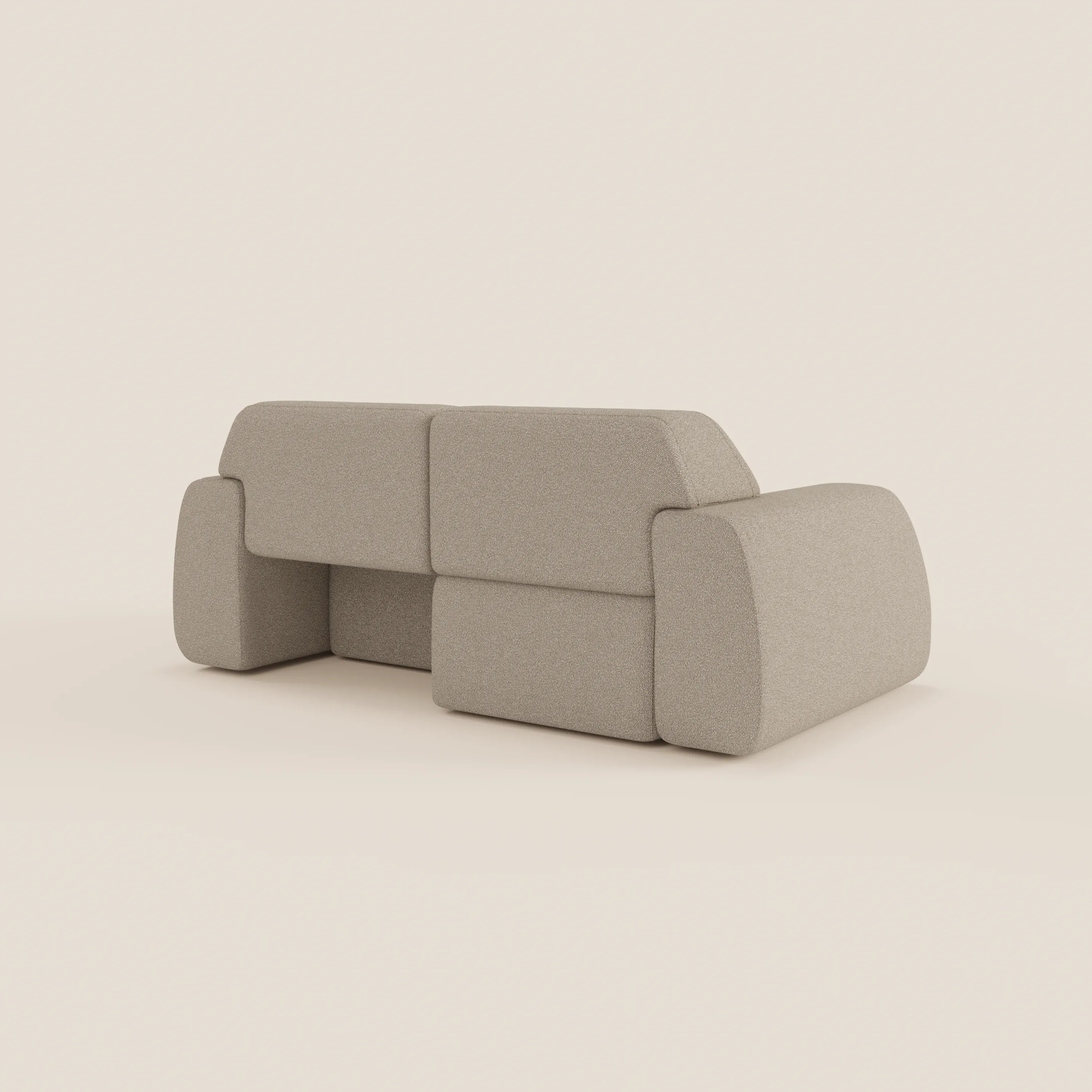 Orbit divano 2 e 3 posti con sedute scorrevoli - completamente sfoderabile in tessuto smacchiabile effetto cotone T33 - divani.store