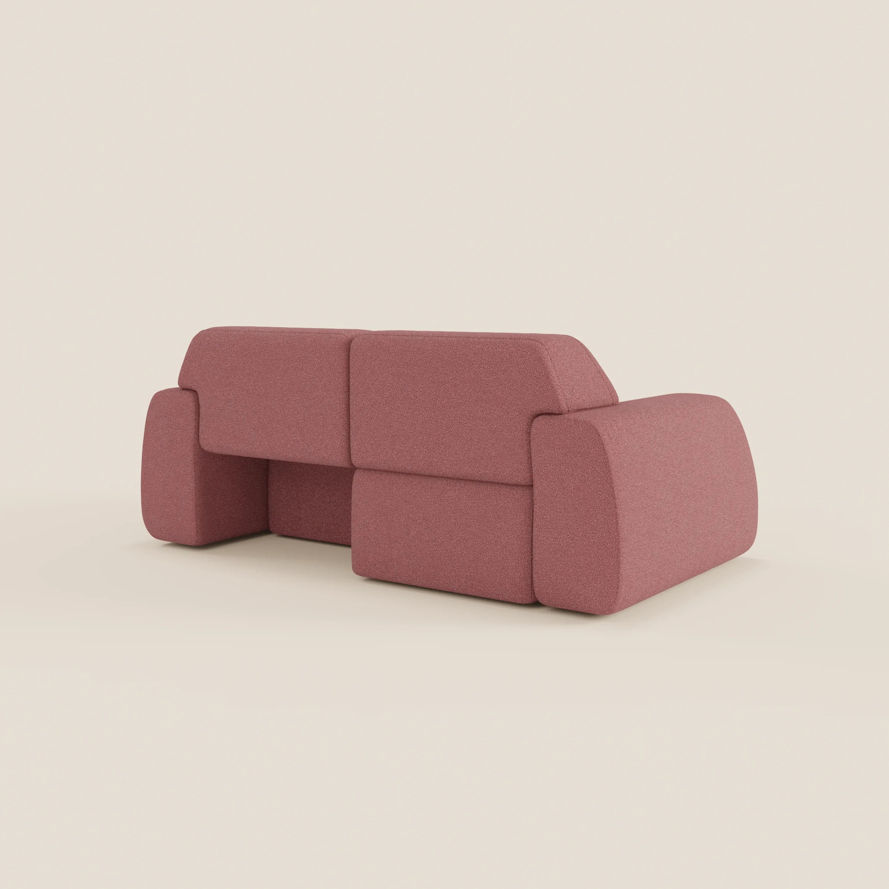 Orbit divano 2 e 3 posti con sedute scorrevoli - completamente sfoderabile in tessuto smacchiabile effetto cotone T33 - divani.store