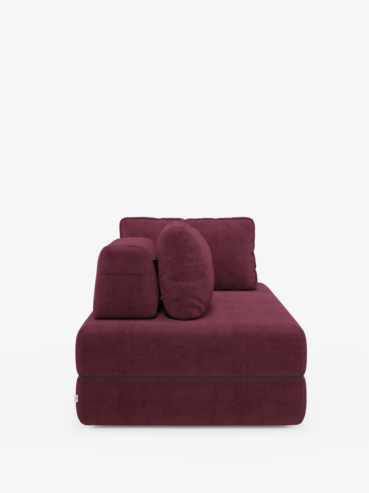 Rift divano letto matrimoniale 2 posti e 3 posti con schienali mobili - materasso alto 24 cm e memory foam in tessuto smacchiabile T31