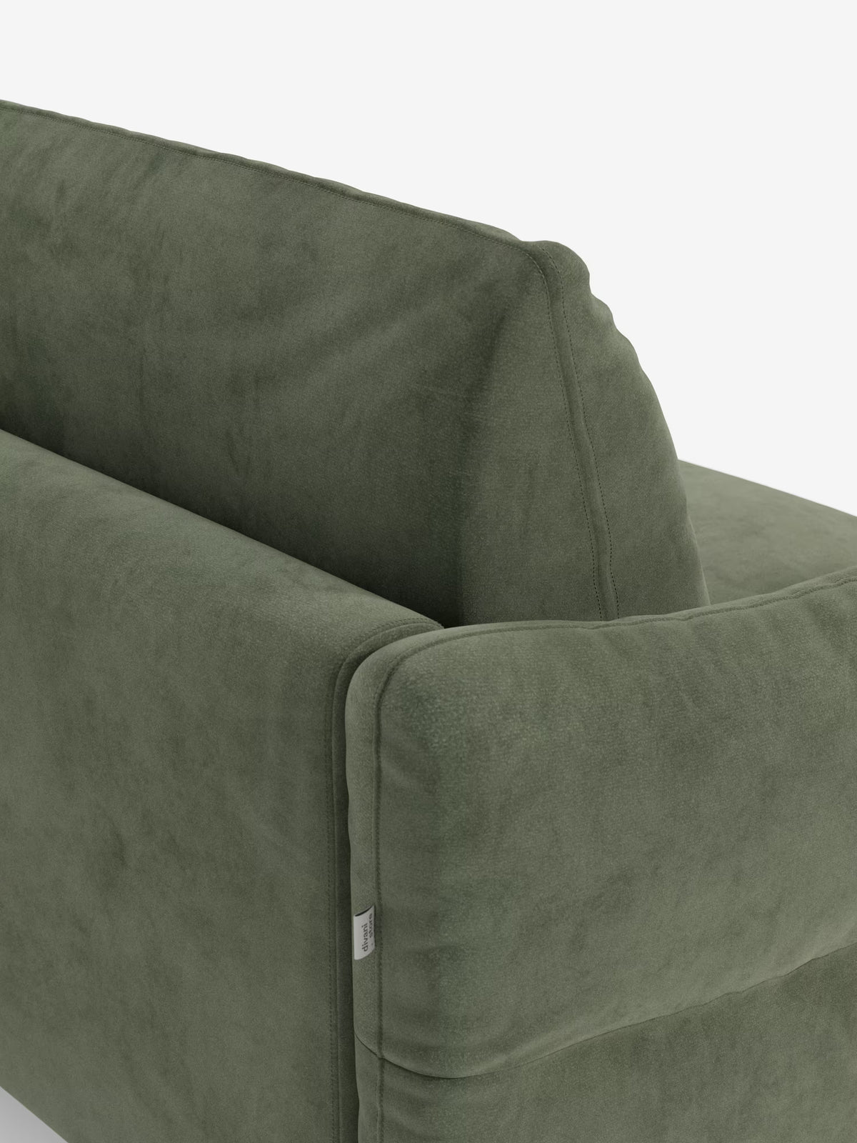 Dalia canapé-lit avec méridienne coffre de rangement et matelas de 18 cm de hauteur - pieds hauts et tissu anti-taches T30