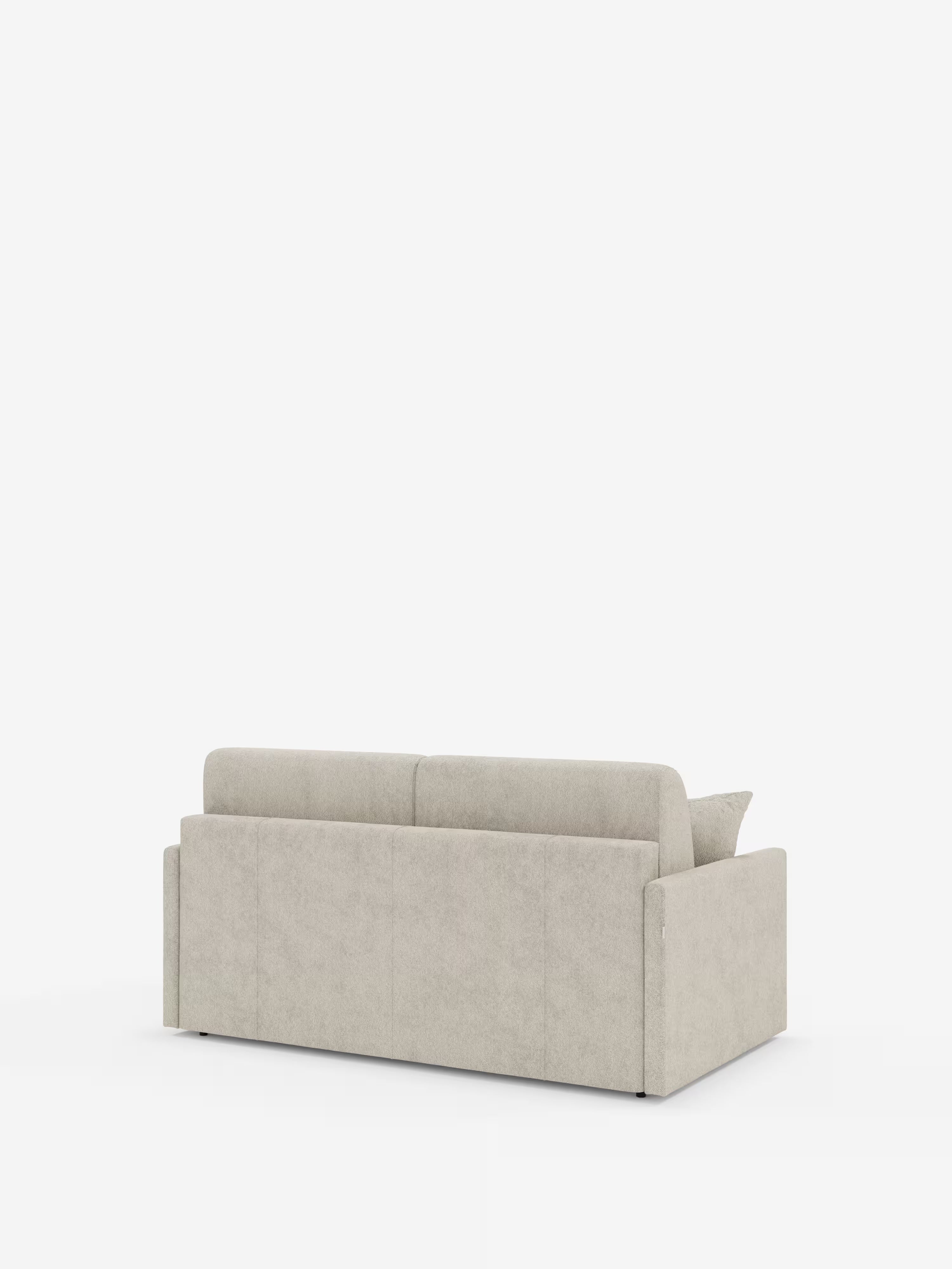Tommy canapé-lit 2 et 3 places double - 100% déhoussable en tissu imitation coton détachable T33
