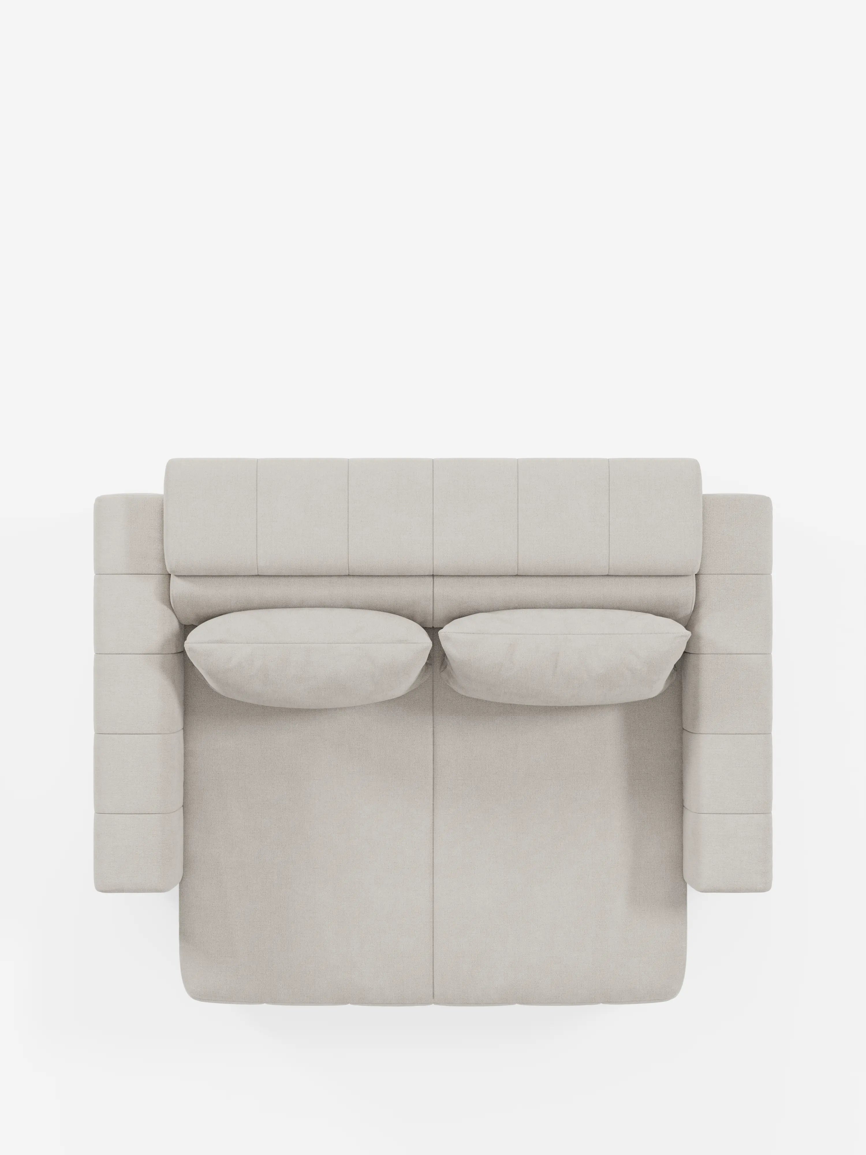 Doric canapé 3 places avec assises extensibles via relax électrique - appuie-tête inclinable en tissu anti-taches T23