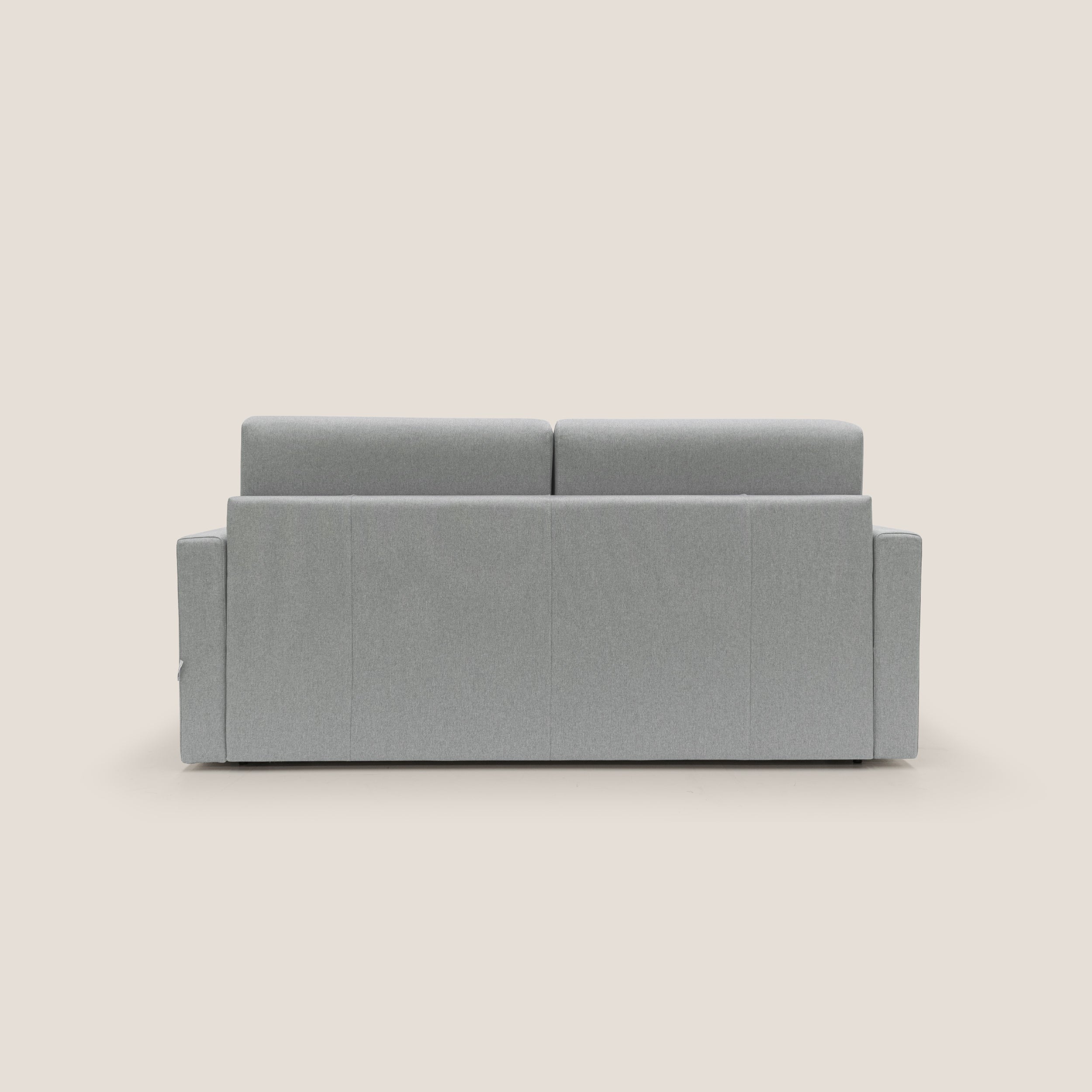 Chris Divano letto matrimoniale in tessuto impermeabile T13 grigio - divani.store
