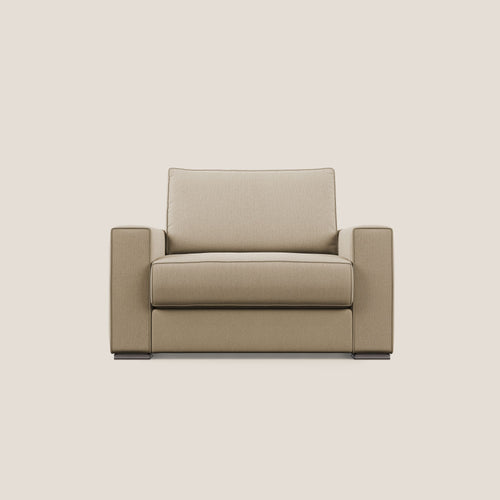 Dream poltrona letto in tessuto smacchiabile T05 beige - divani.store