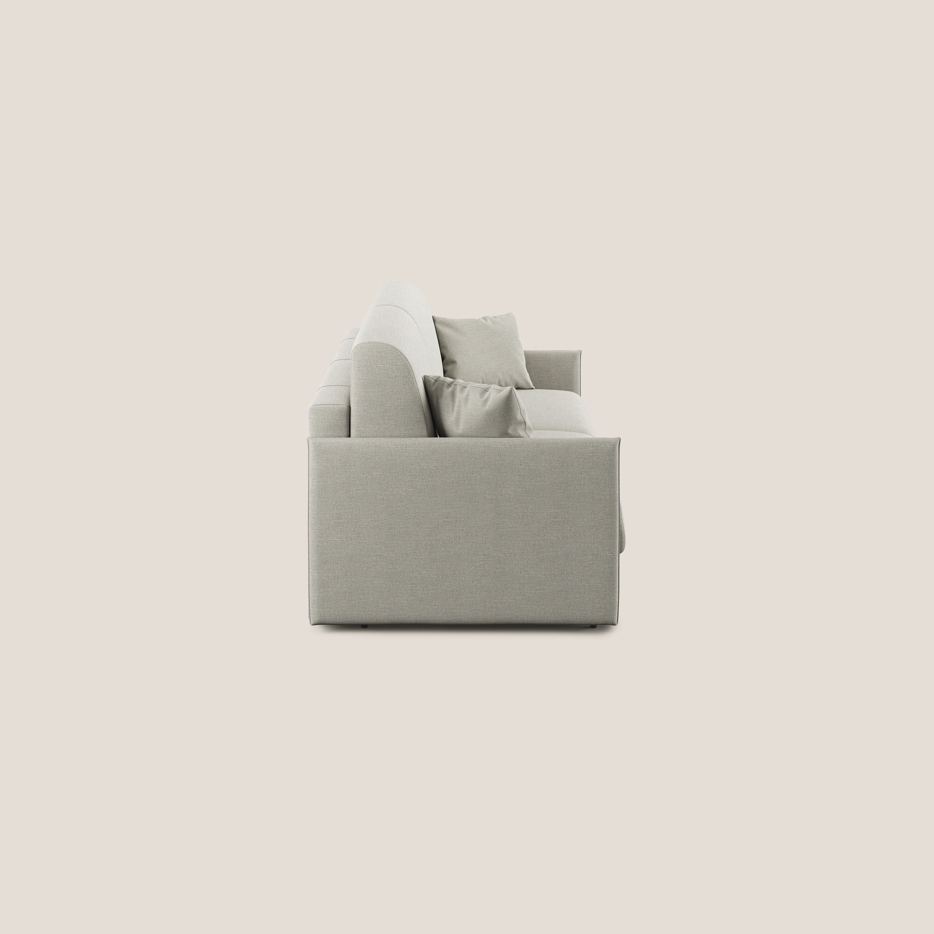 Evans Divano letto in tessuto Ecosostenibile lino - divani.store