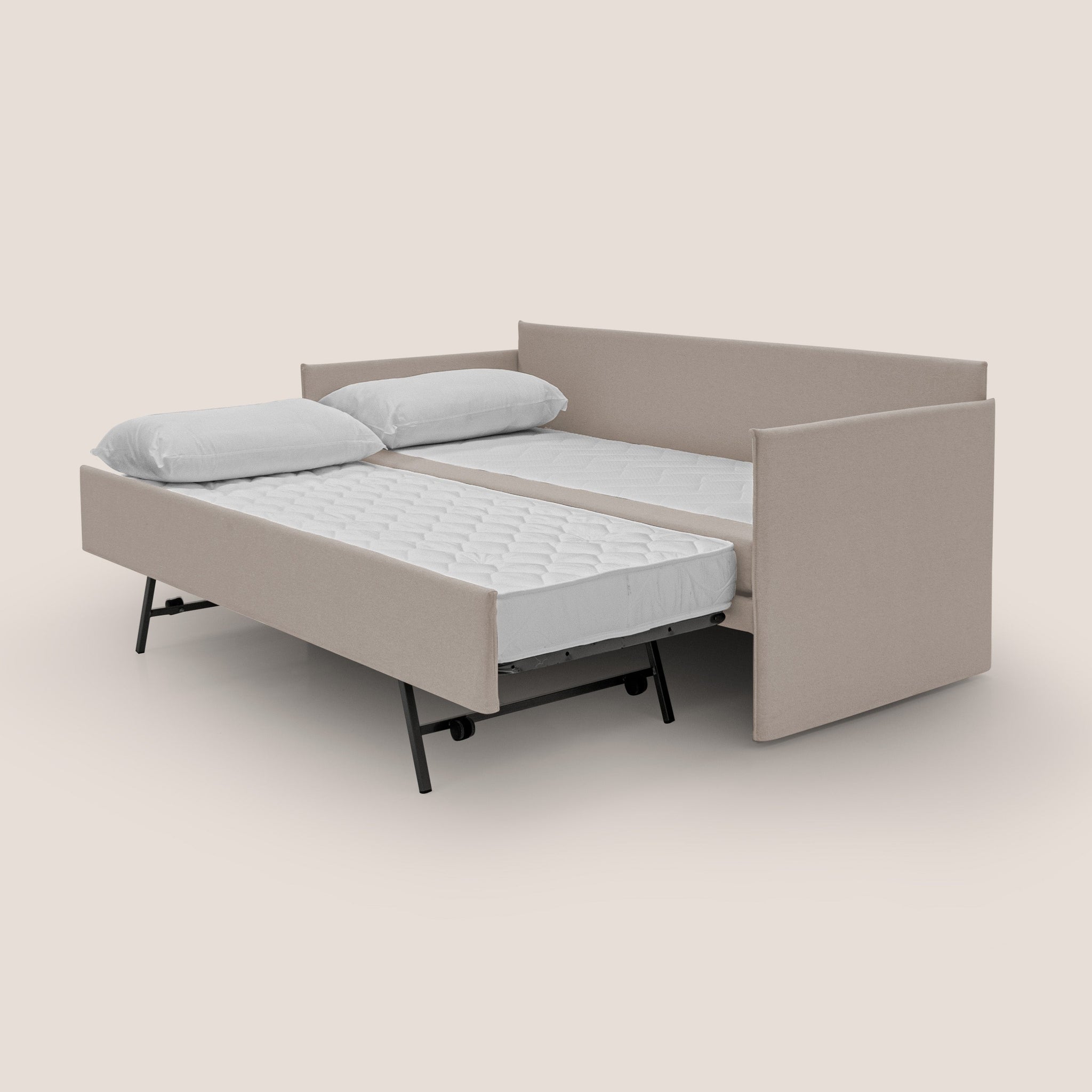 Brenta Canapé duplex avec lits jumeaux et tissu effet coton imperméable T13