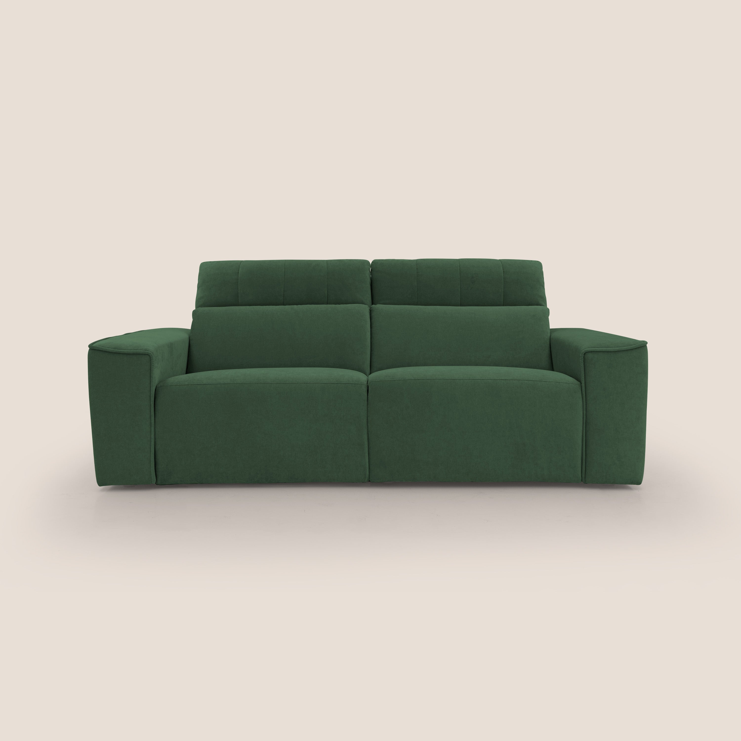 Clark Divano modulare con opzione relax elettrico in tessuto smacchiabile impermeabile T17 - divani.store