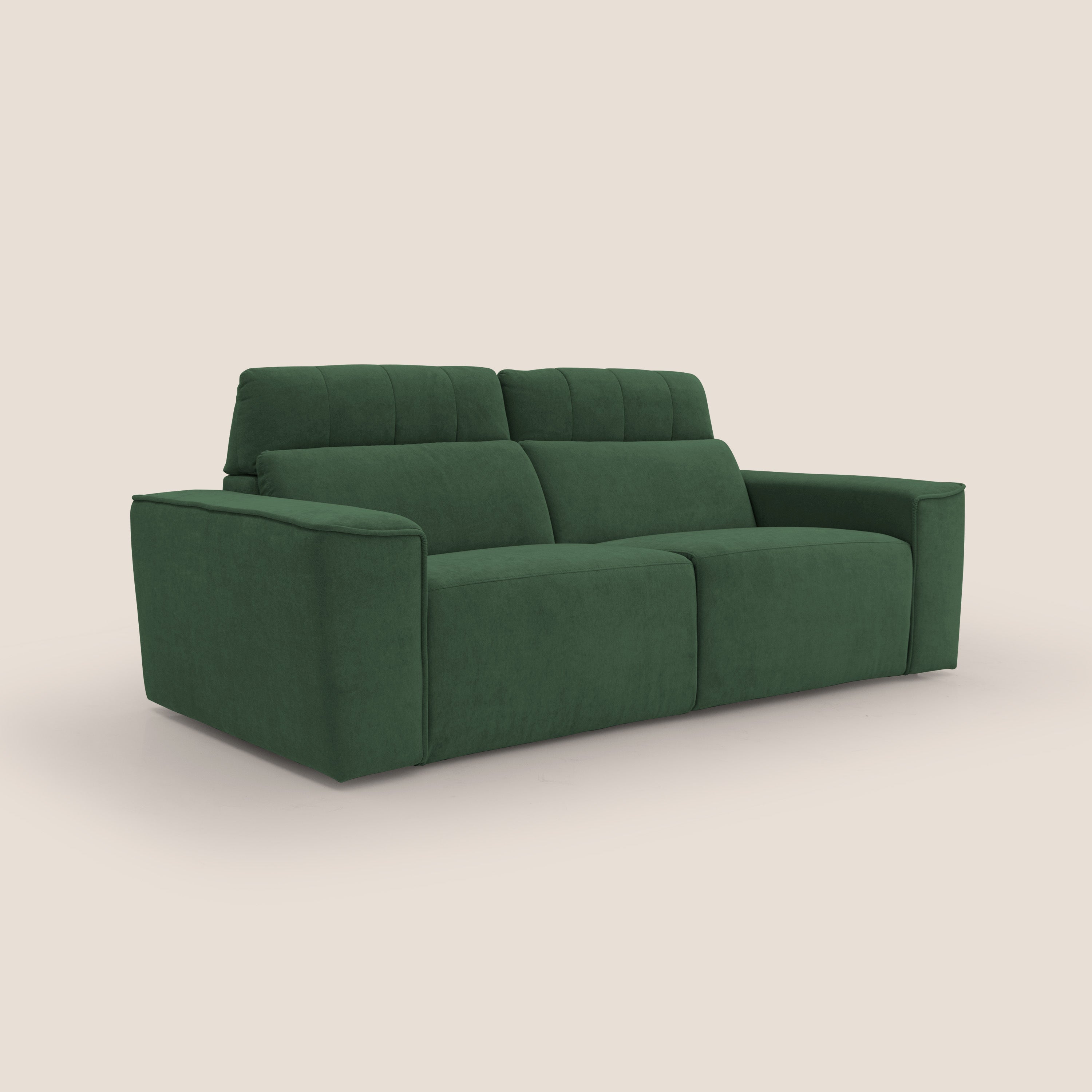 Clark Divano modulare con opzione relax elettrico in tessuto smacchiabile impermeabile T17 - divani.store