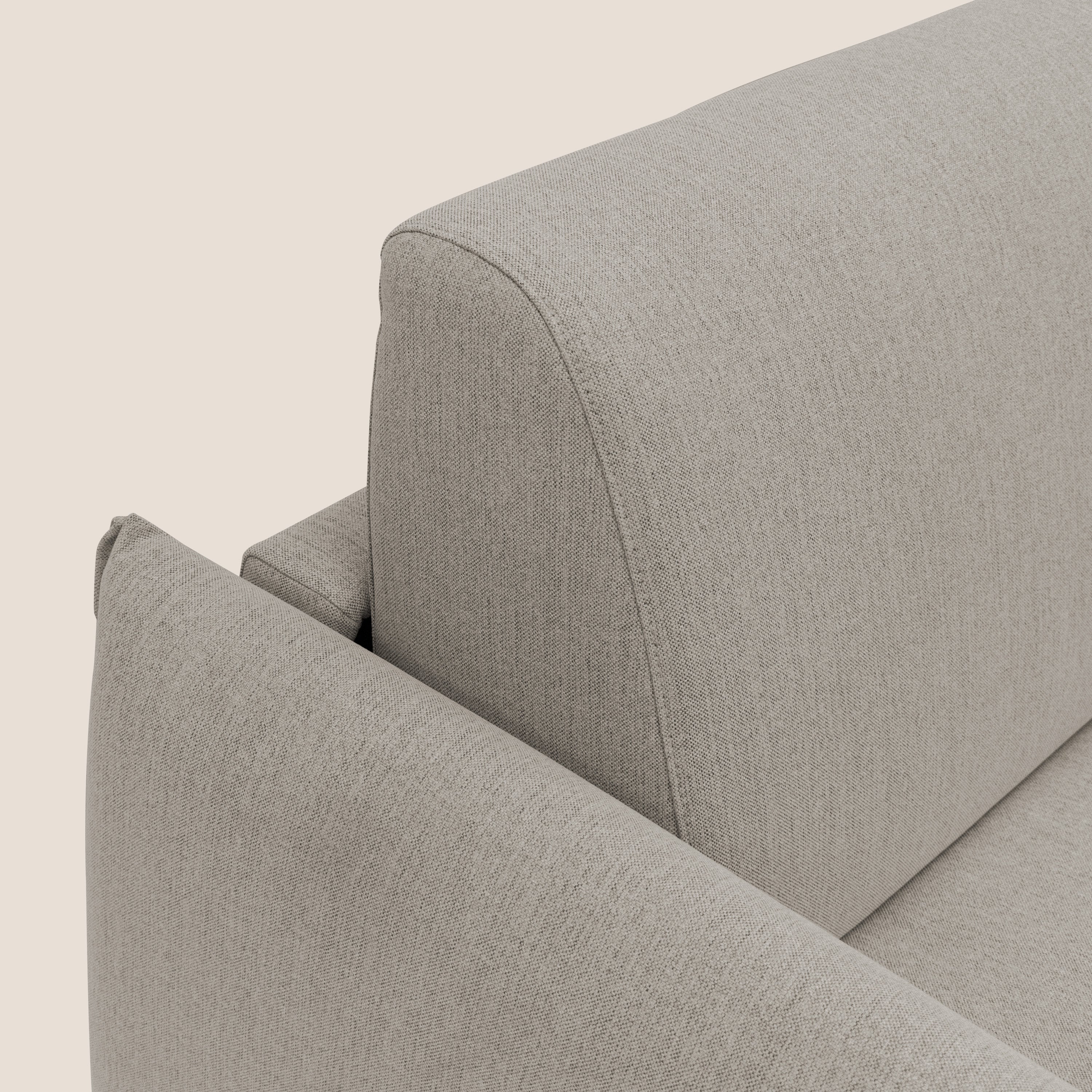 Scarlet divano letto in tessuto misto cotone impermeabile T19 beige - divani.store