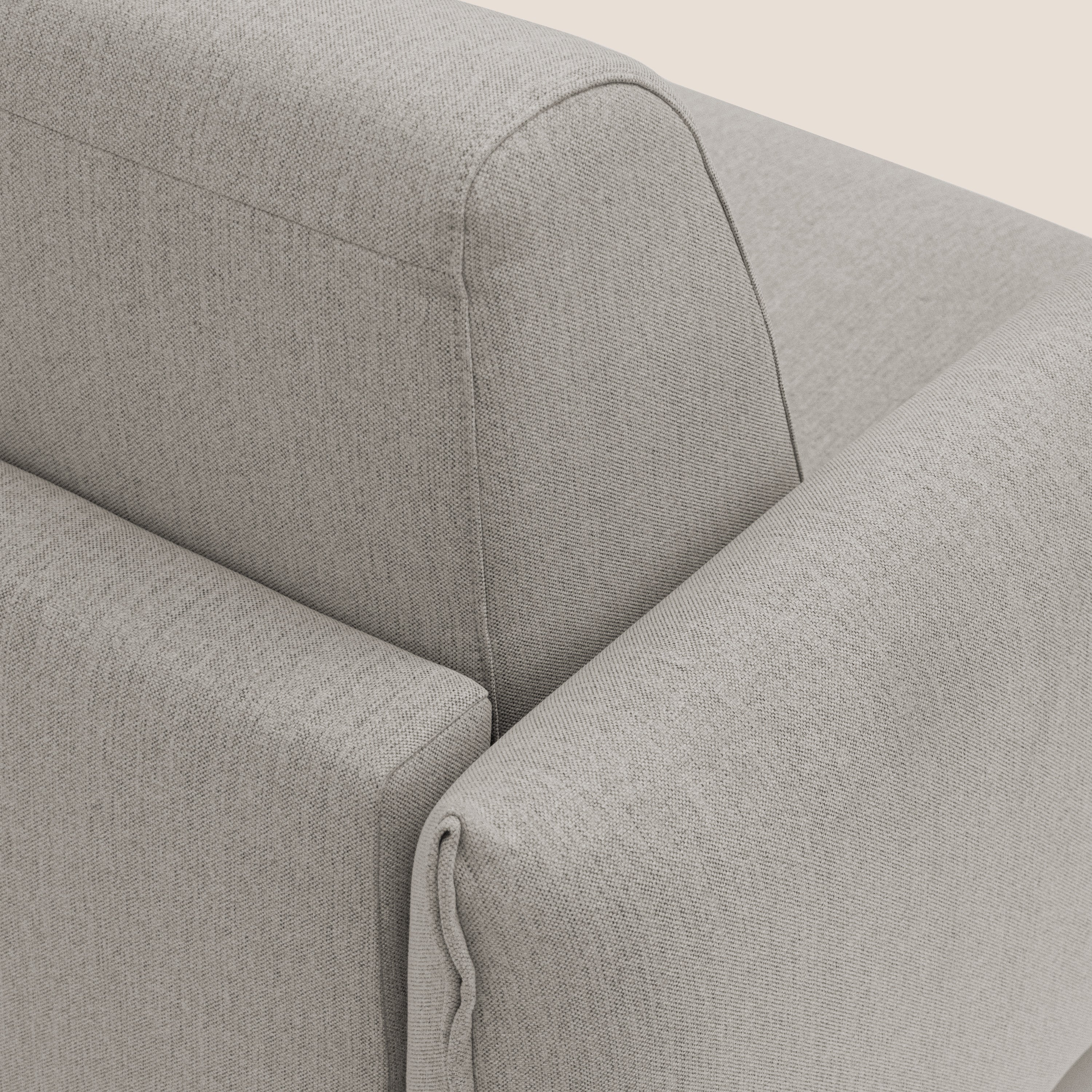 Scarlet divano letto in tessuto misto cotone impermeabile T19 beige - divani.store