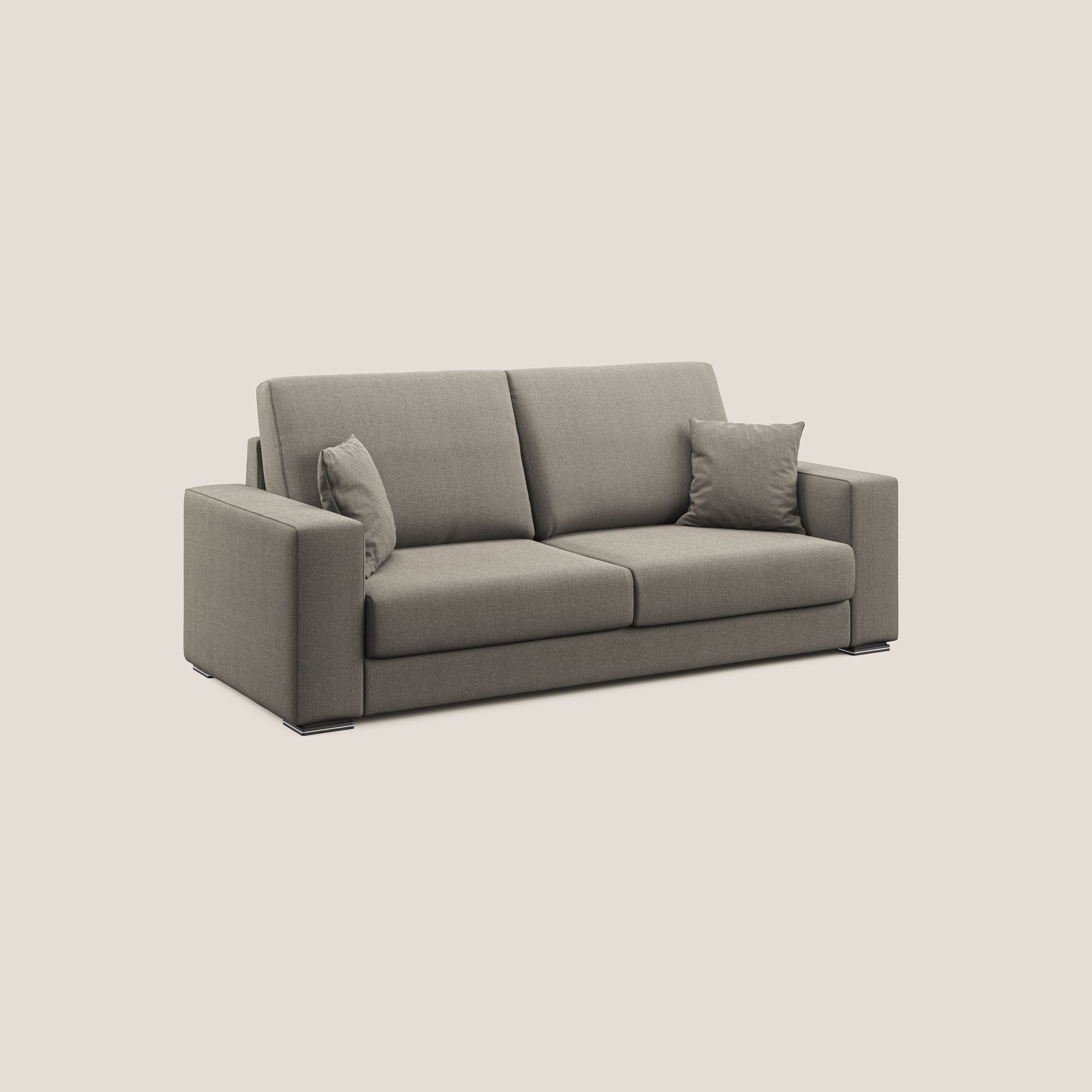 Marte divano in tessuto smacchiabile impermeabile T08 tortora - divani.store