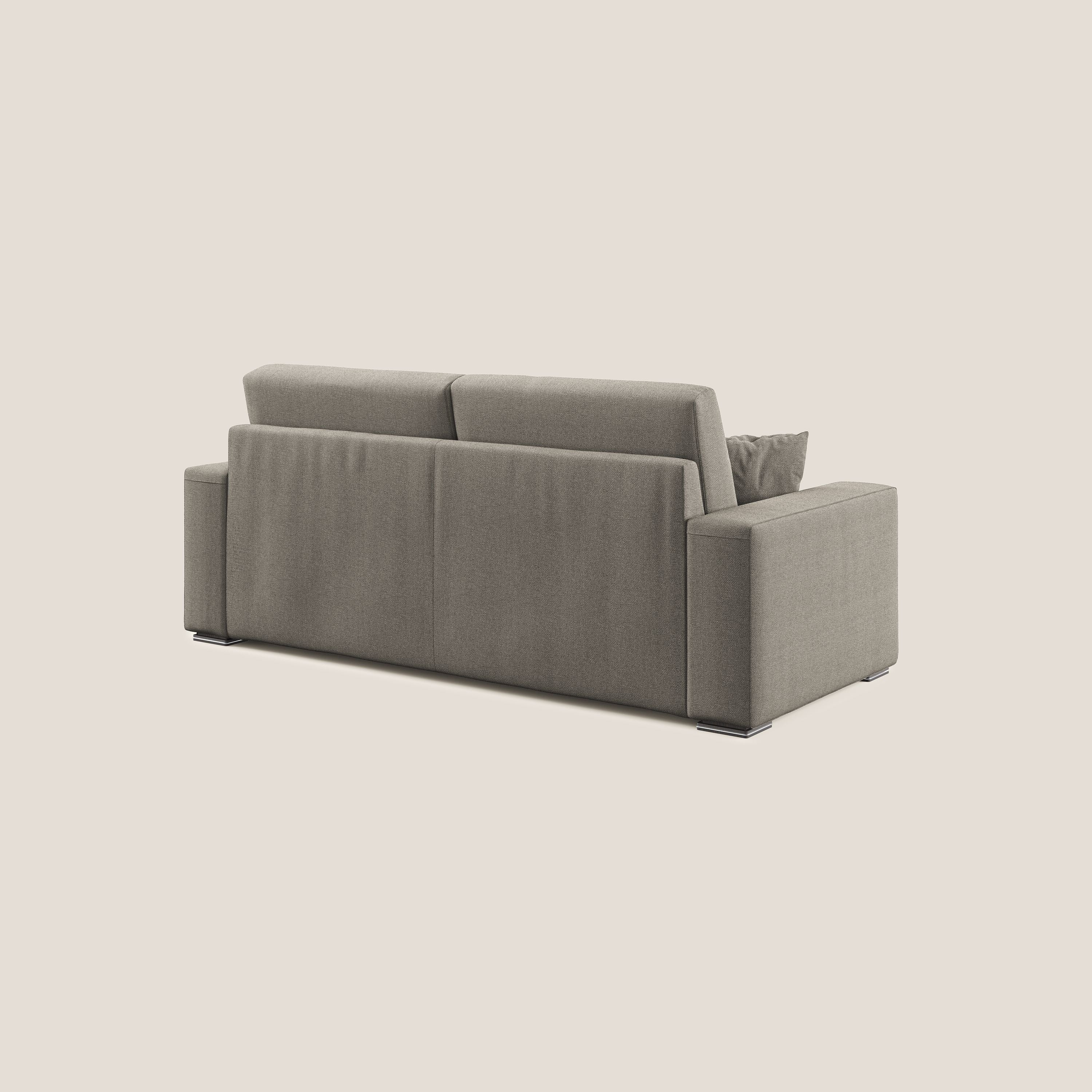 Marte divano in tessuto smacchiabile impermeabile T08 tortora - divani.store