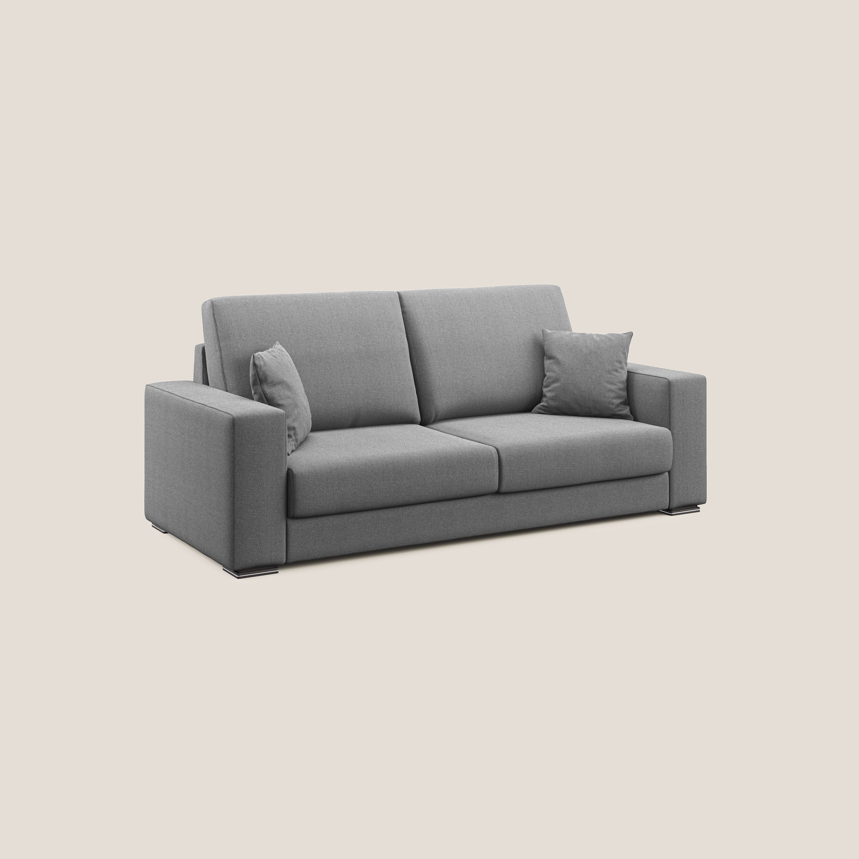Marte divano in tessuto smacchiabile impermeabile T08 grigio - divani.store