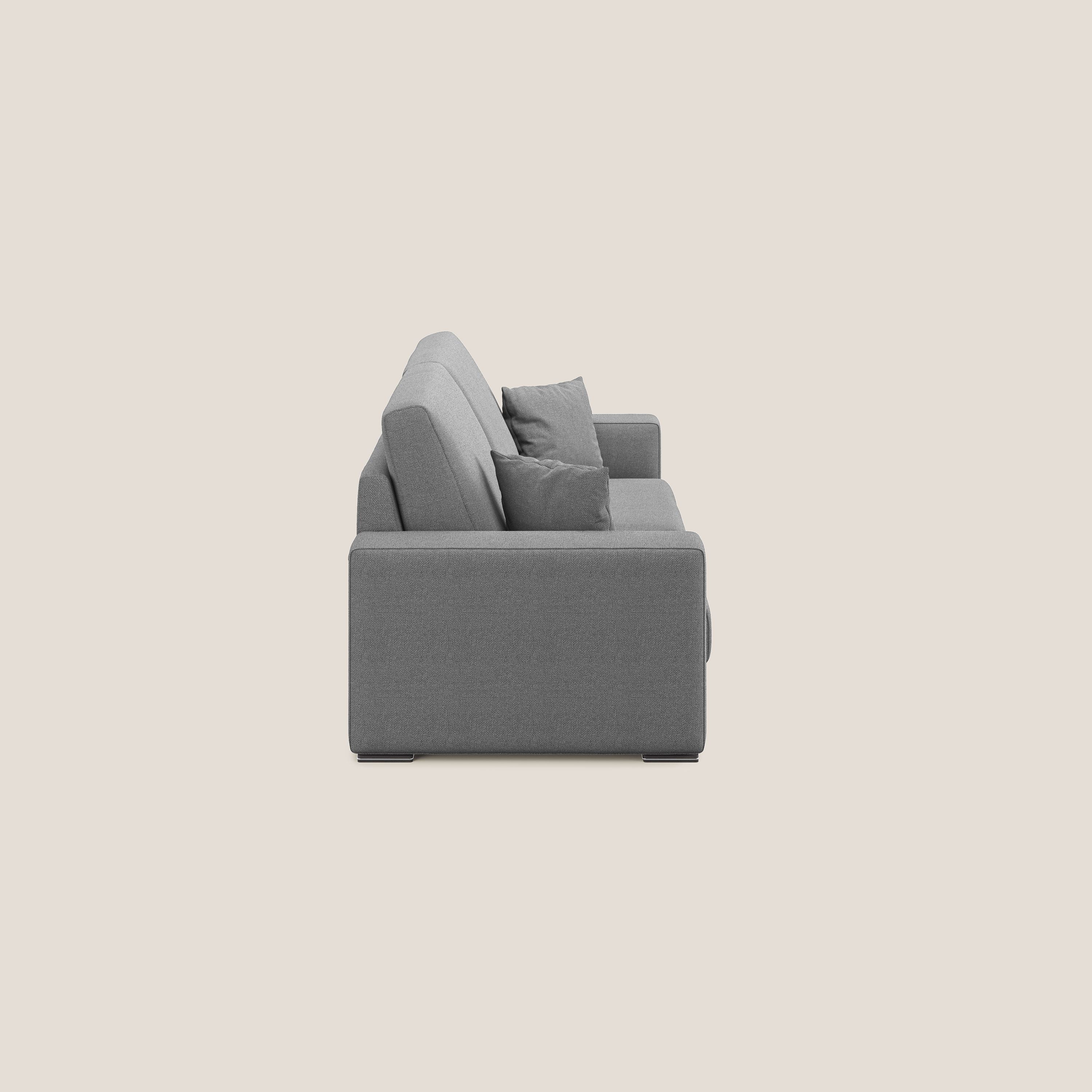 Marte divano in tessuto smacchiabile impermeabile T08 grigio - divani.store