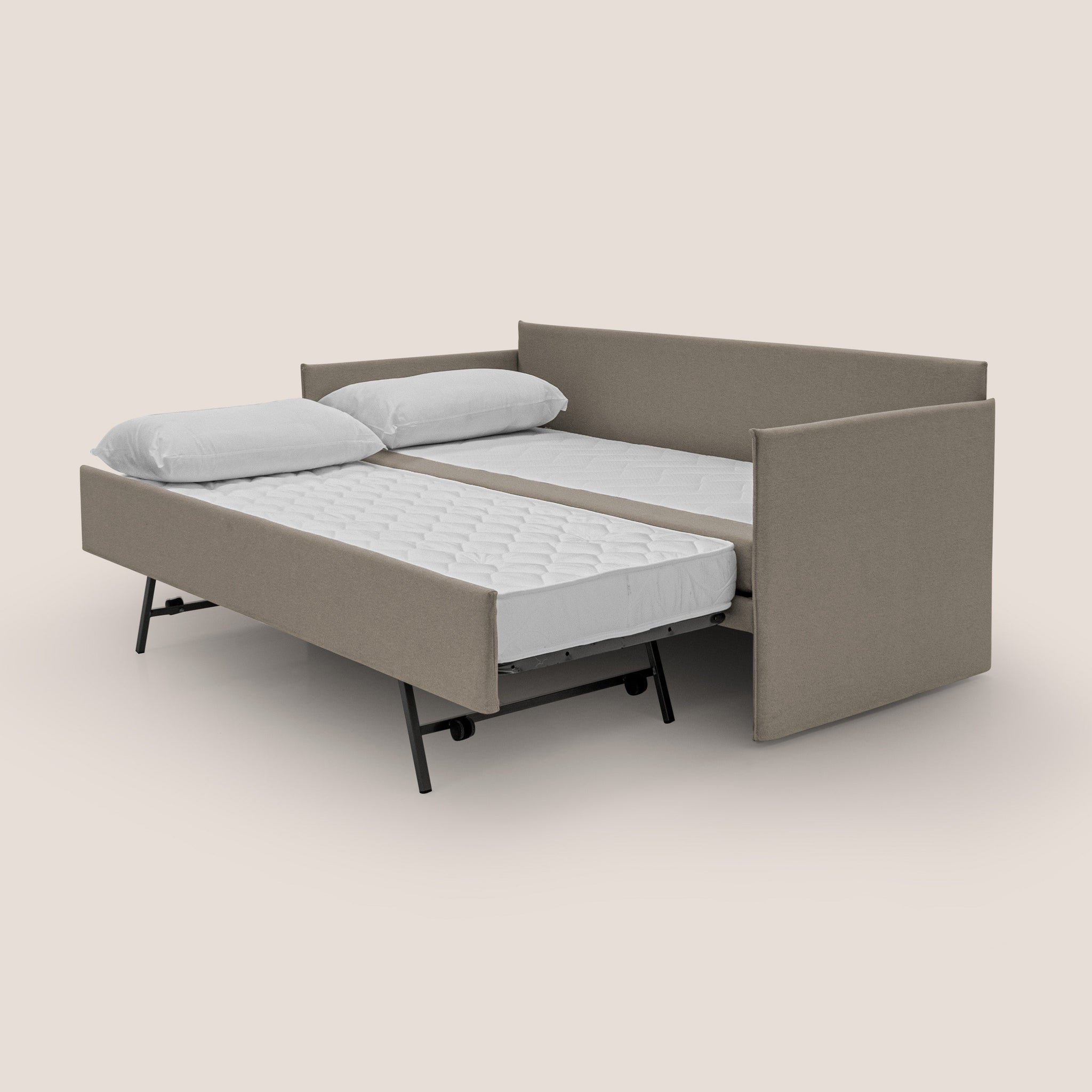 Brenta Canapé duplex avec lits jumeaux et tissu effet coton imperméable T13